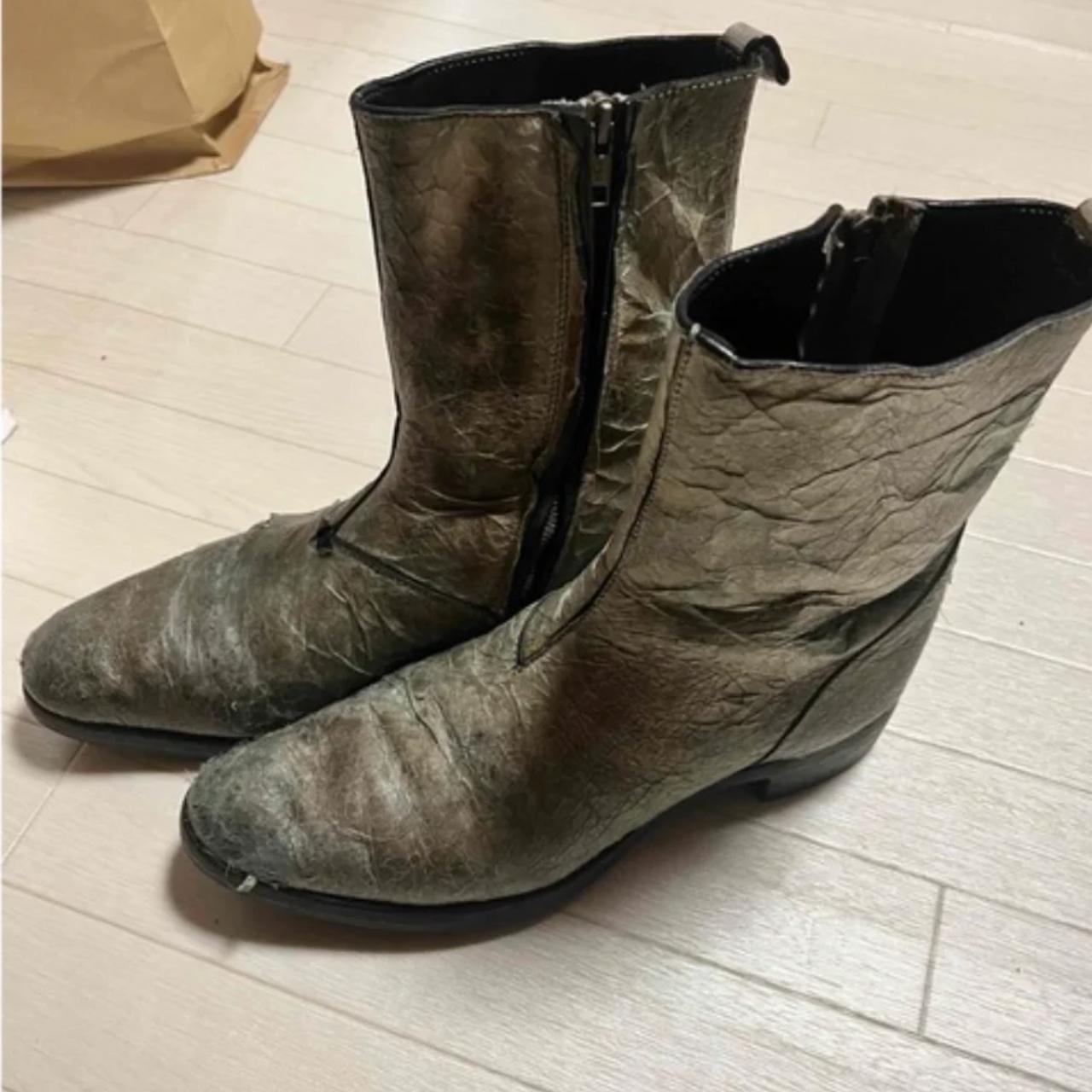 Carol Christian Poell Men's Grey Boots