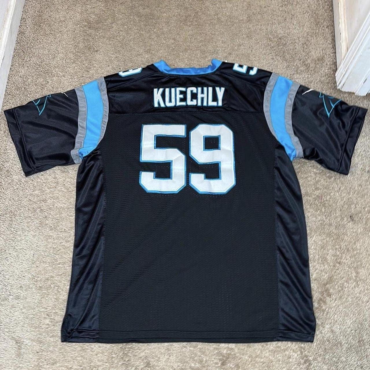 Nike Men's Carolina Panthers Luke Kuechly #59 Black Game Jersey