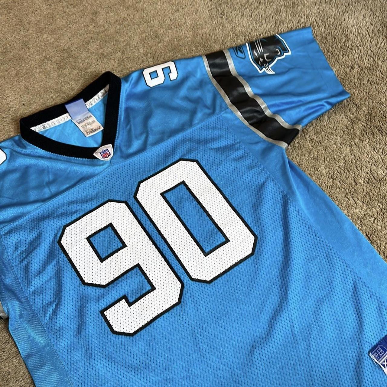 Vintage Y2K Carolina Panthers Julius Peppers - Depop