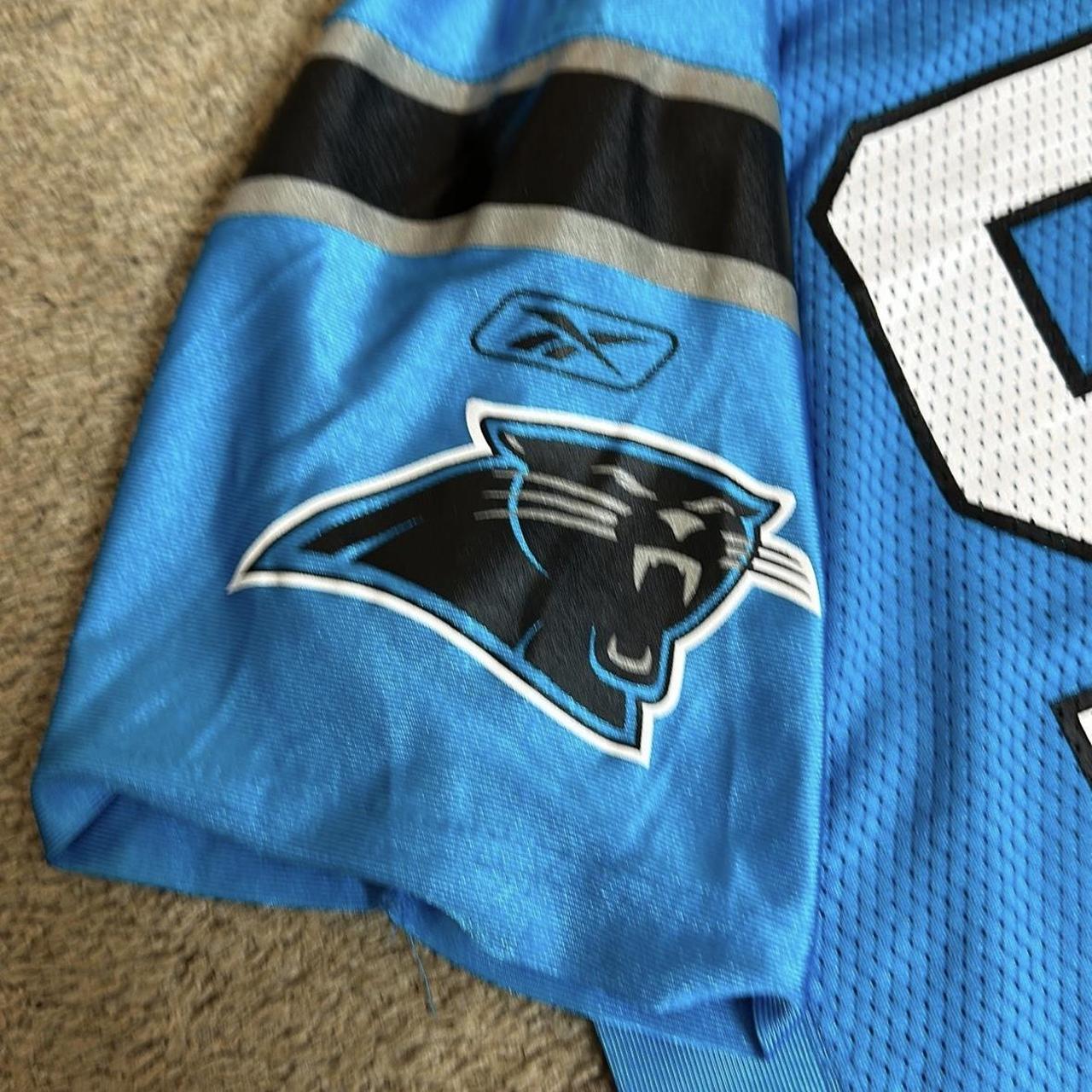 Vintage NFL Julius Peppers Carolina Panthers Reebok - Depop