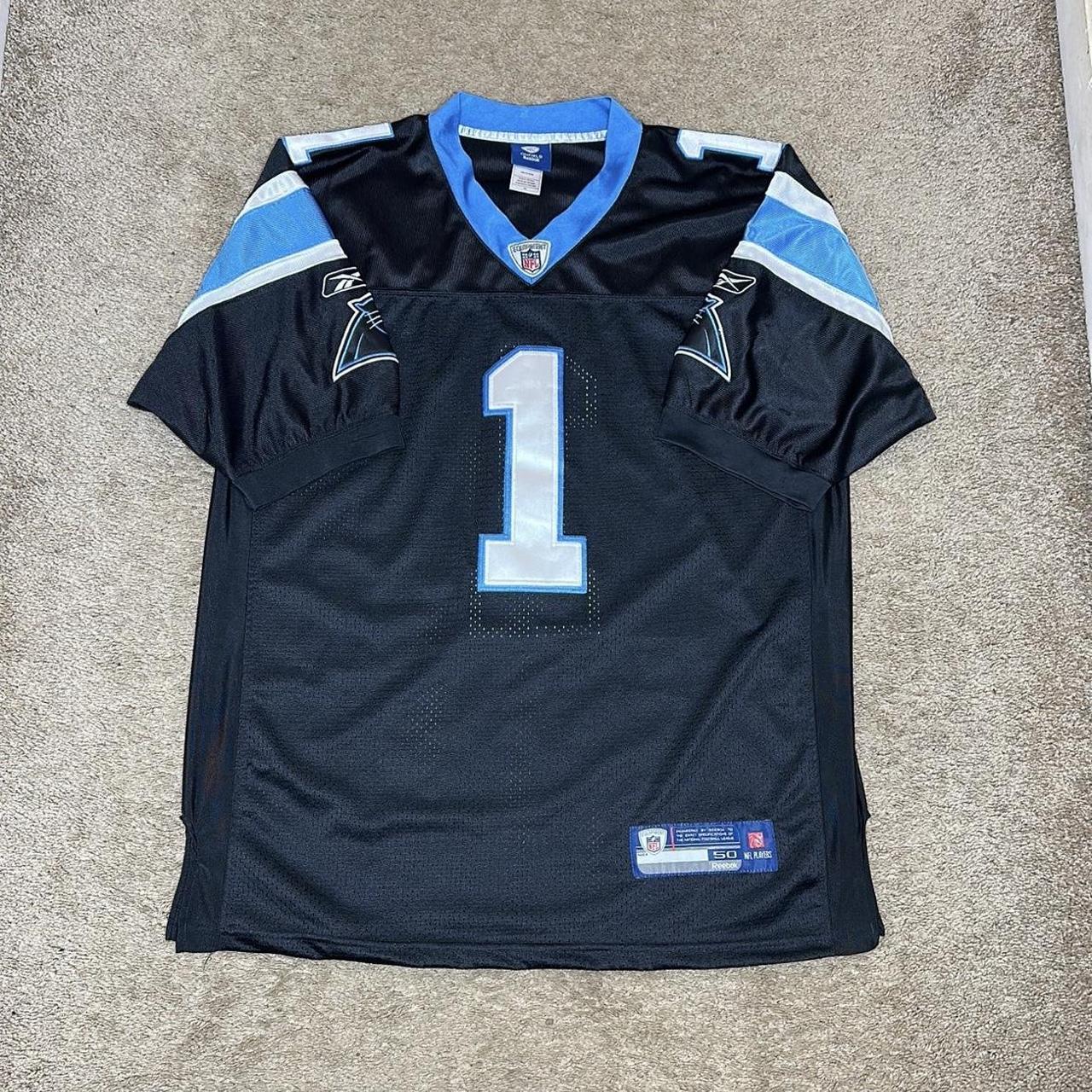 Vintage Cam Newton panthers jersey excellent - Depop