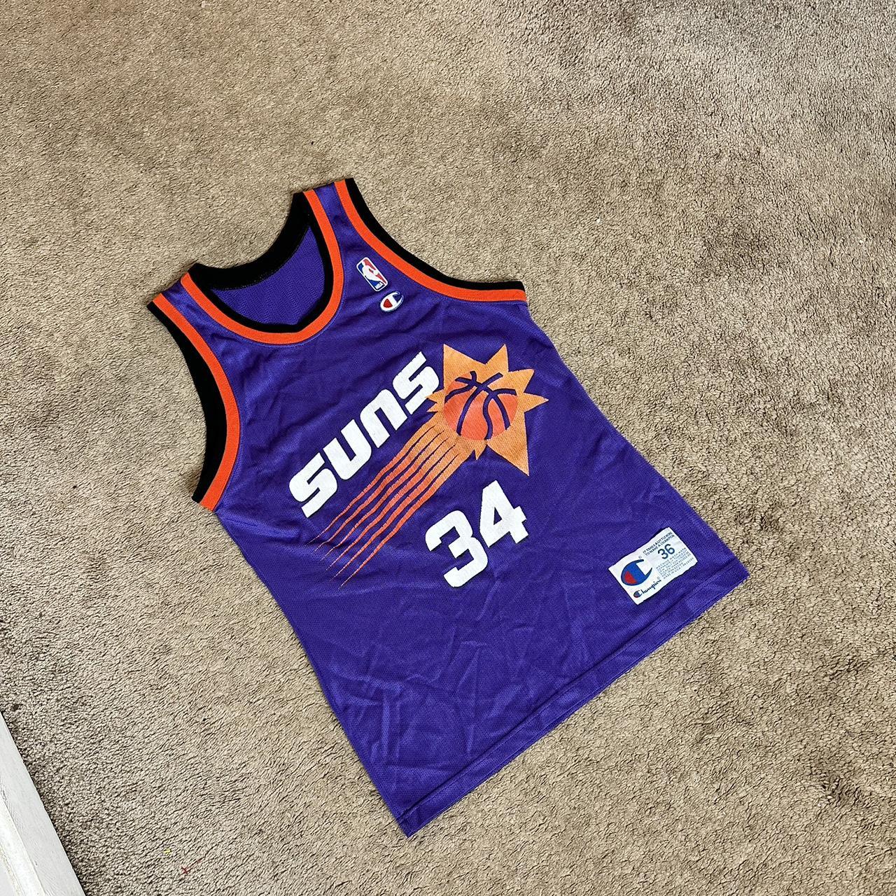 Vintage Phoenix Suns NBA jersey Charles Barkley - Depop