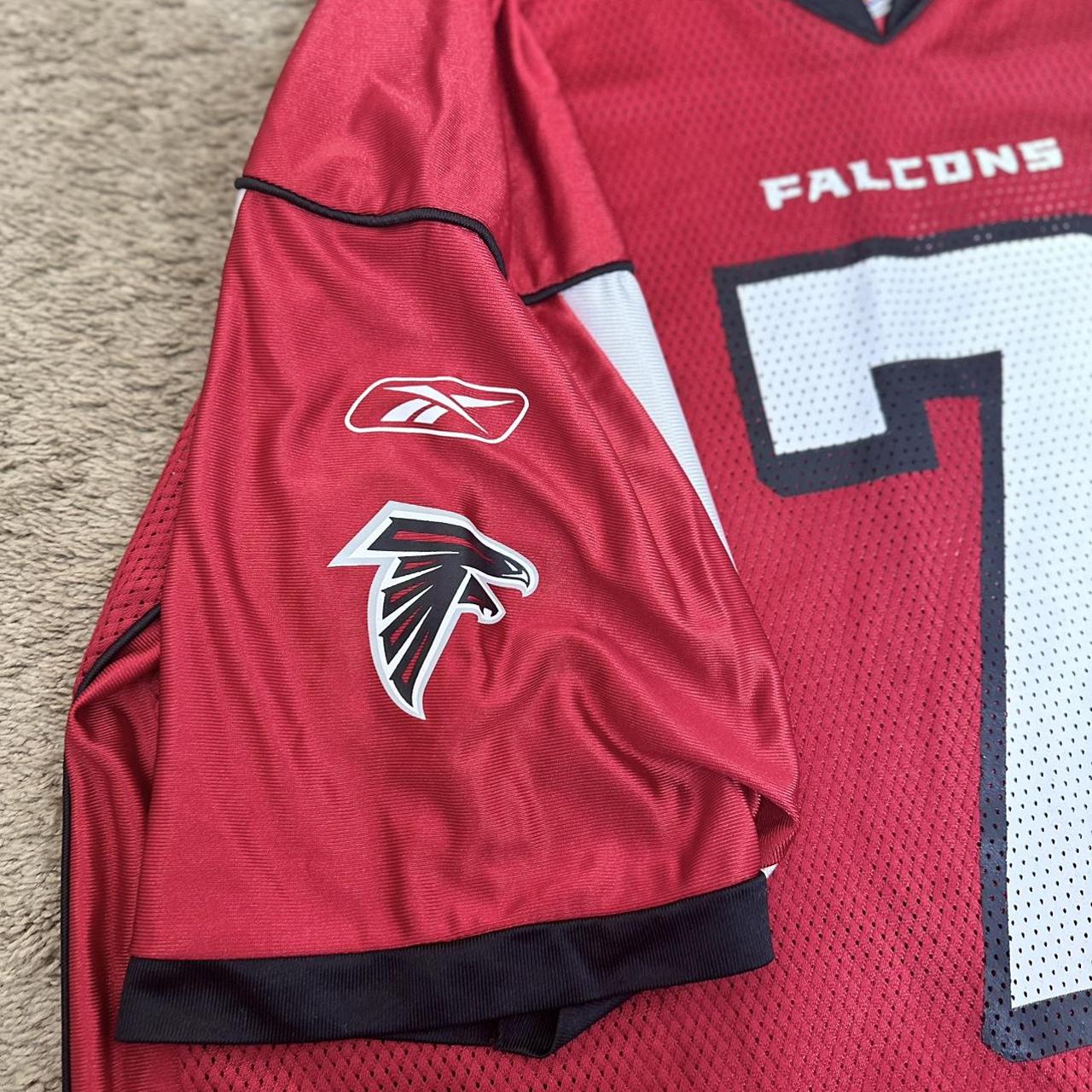 Vintage black and red Atlanta falcons Reebok XL Micheal Vick