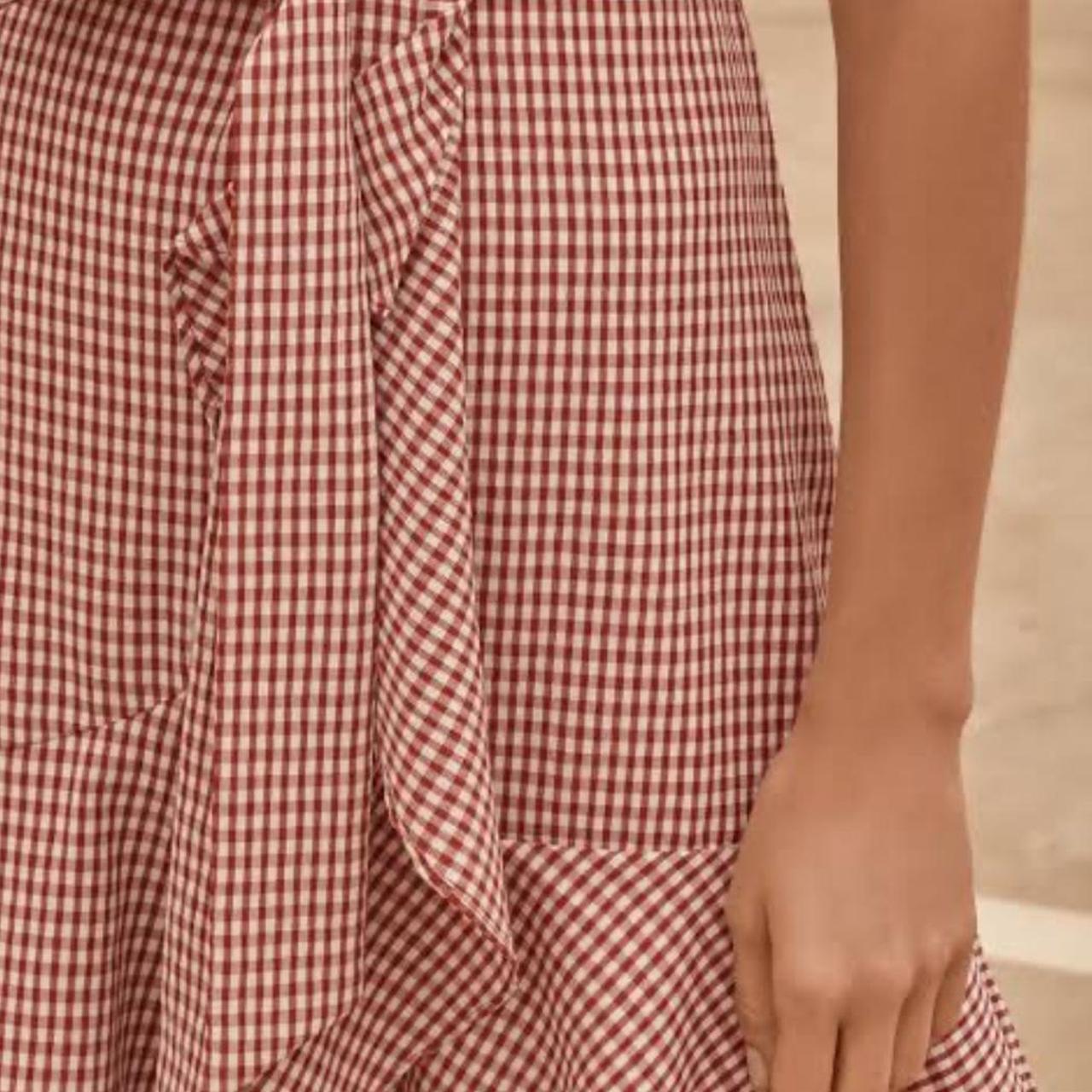 Cue fashion gingham dress