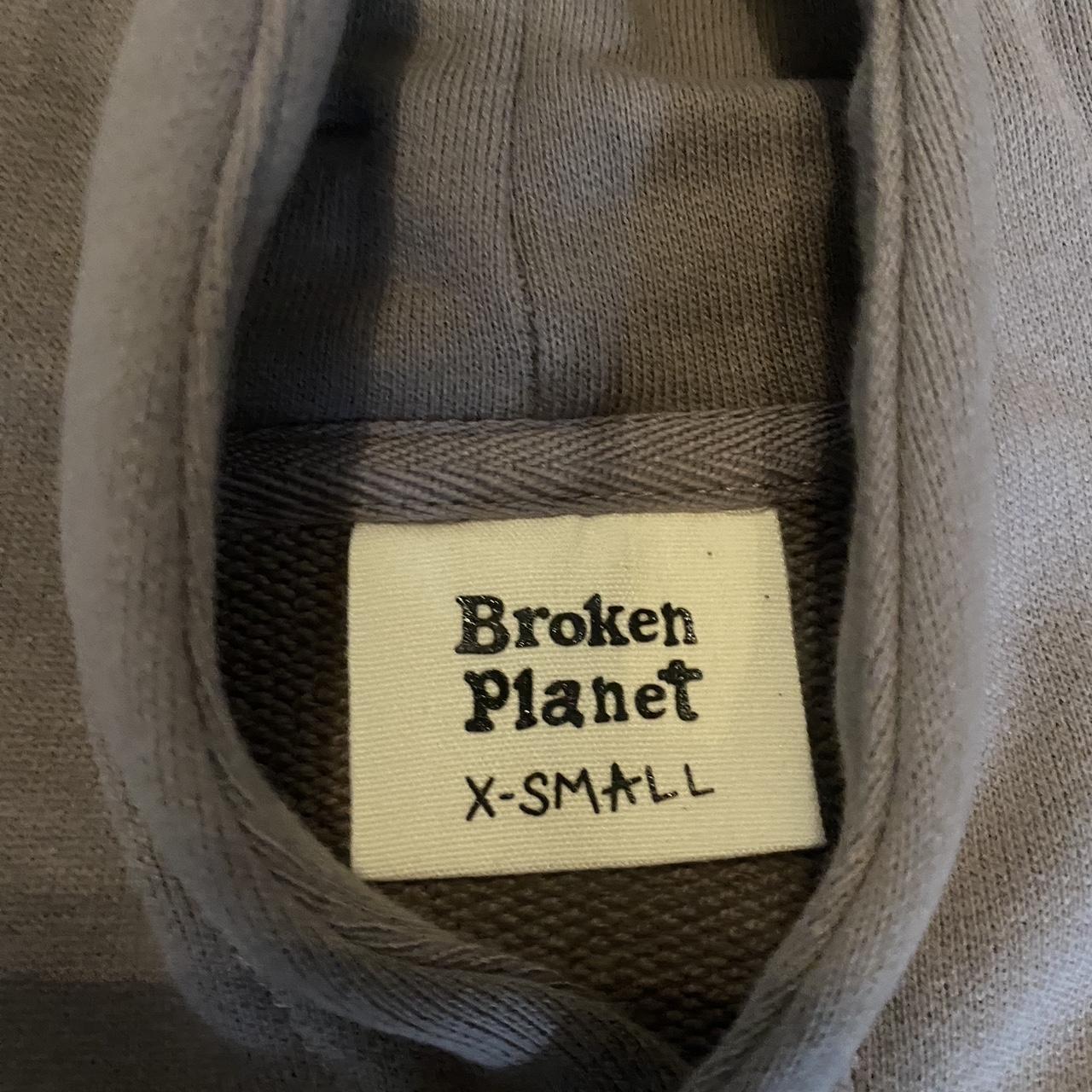 Trapstar Men's Brown and Cream Hoodie Depop