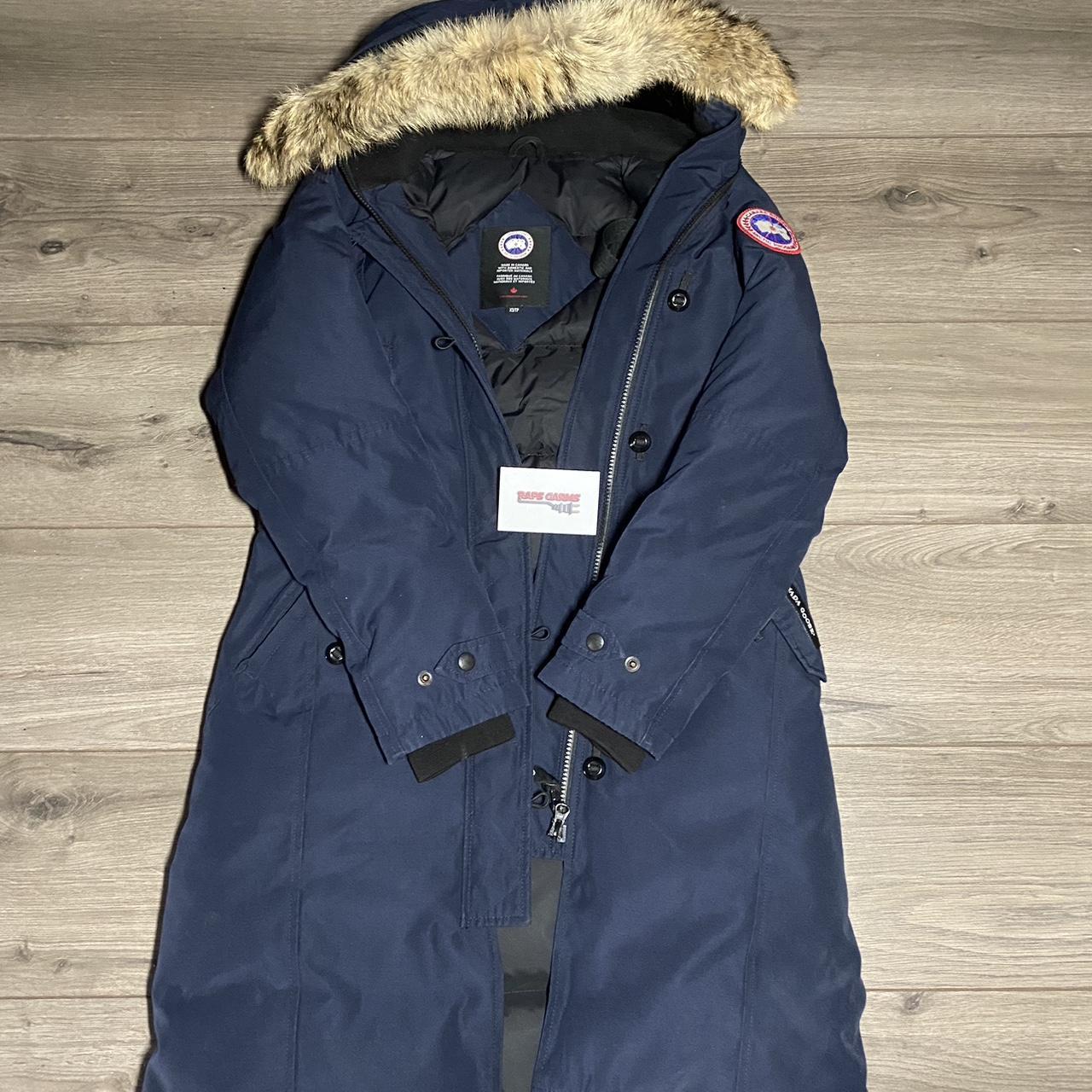 Women’s Canada Goose Montebello Parka Navy 🍁 Sizes... - Depop