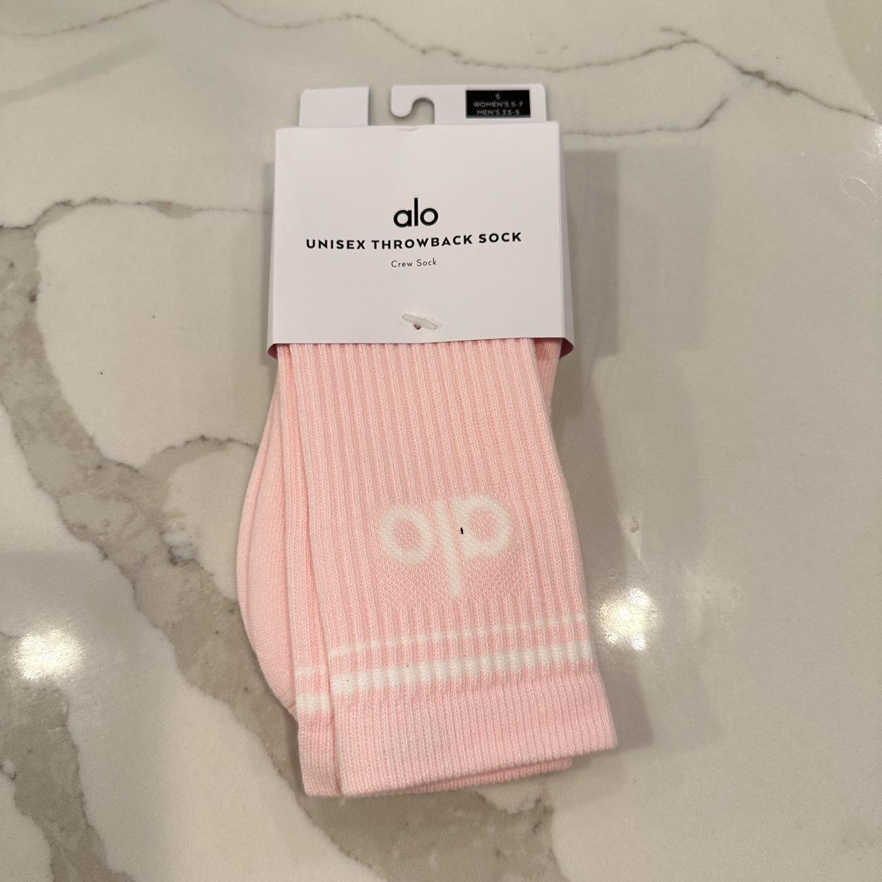 Alo Yoga Unisex Throwback Sock New with tags... Depop