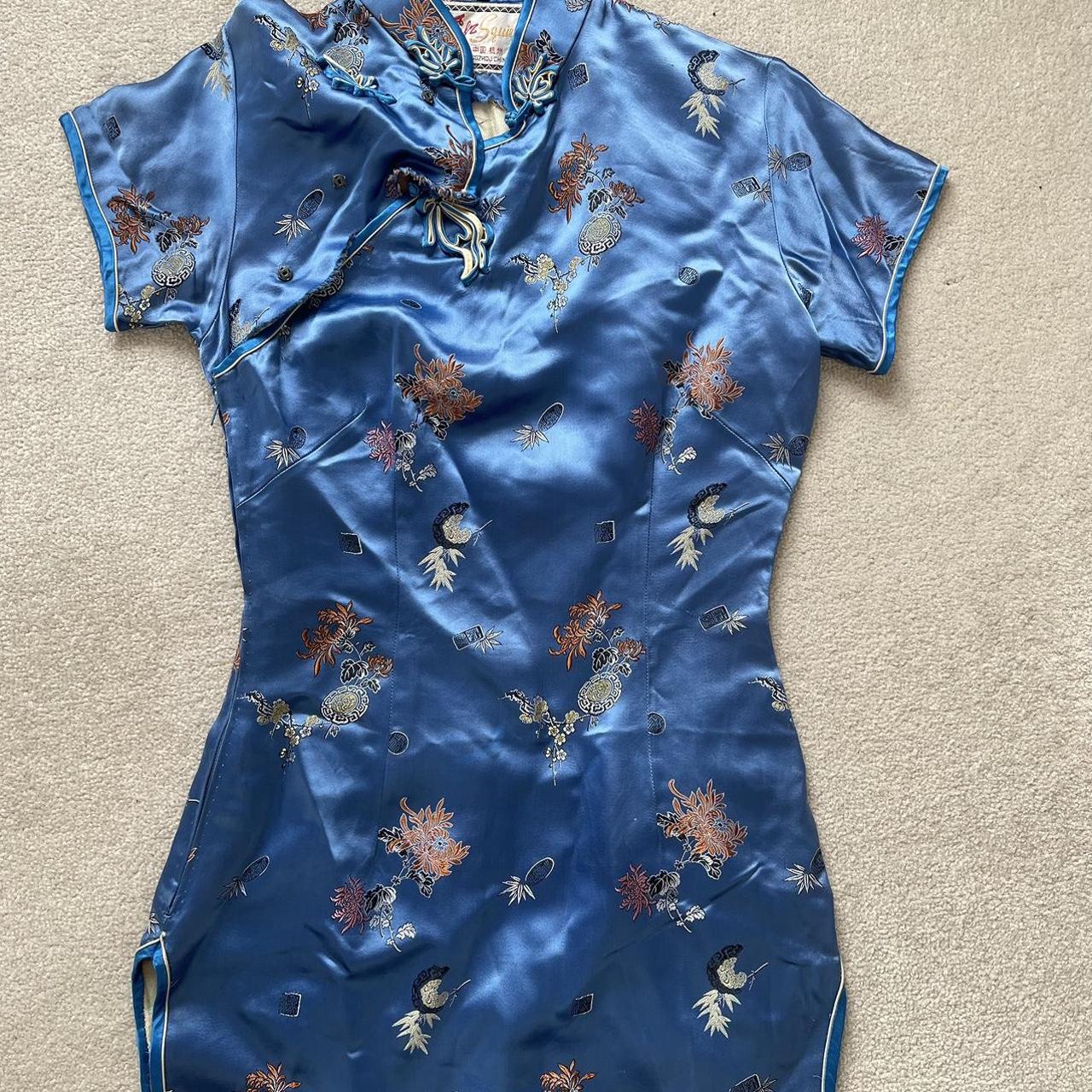 Vintage Chinese dress - size 4 #y2k #party - Depop