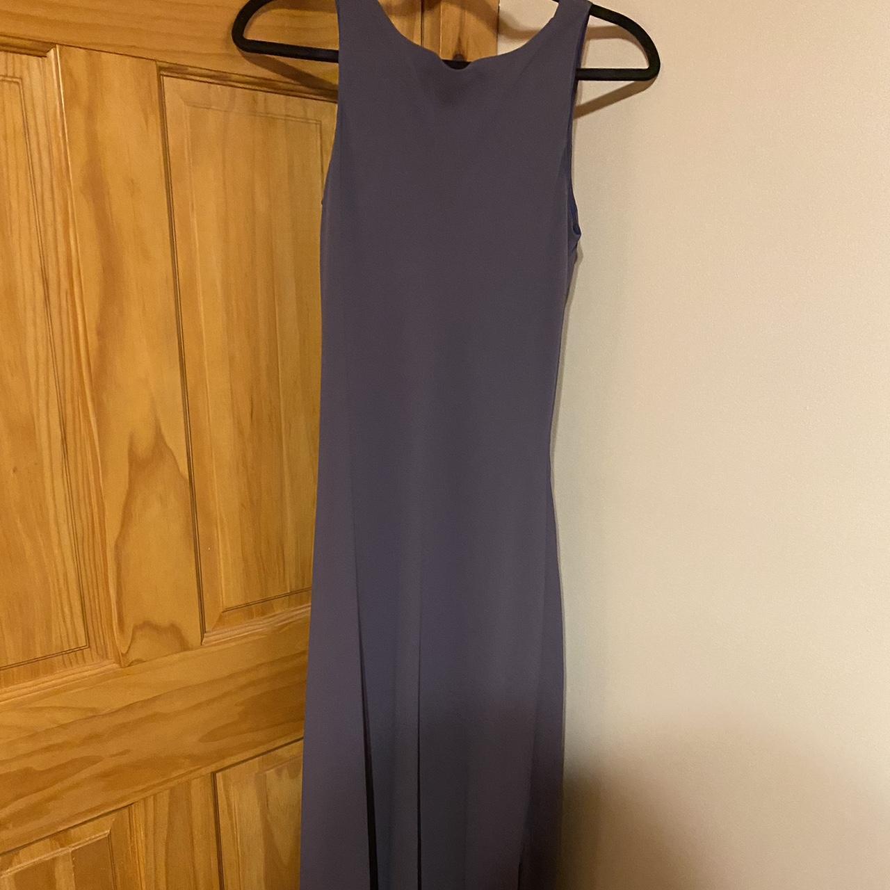 Women's Purple and Grey Dress | Depop