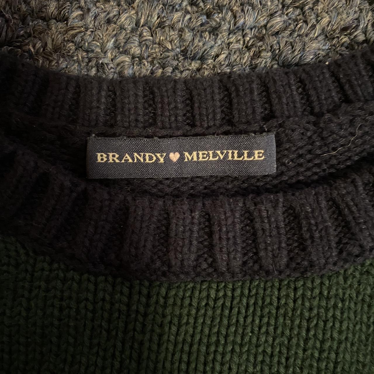 classic blue and green brandy sweater! super soft,... Depop