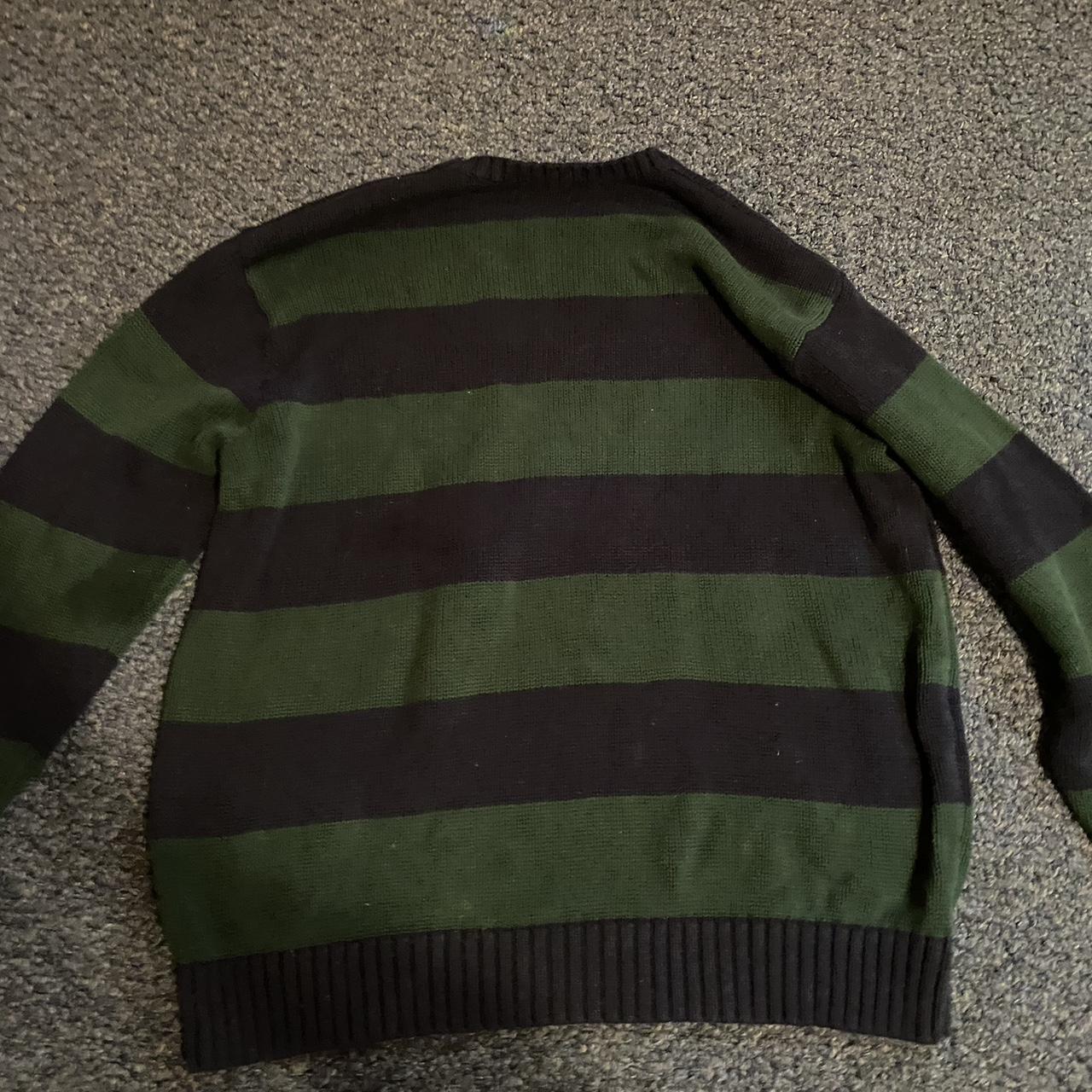 classic blue and green brandy sweater! super soft,... Depop