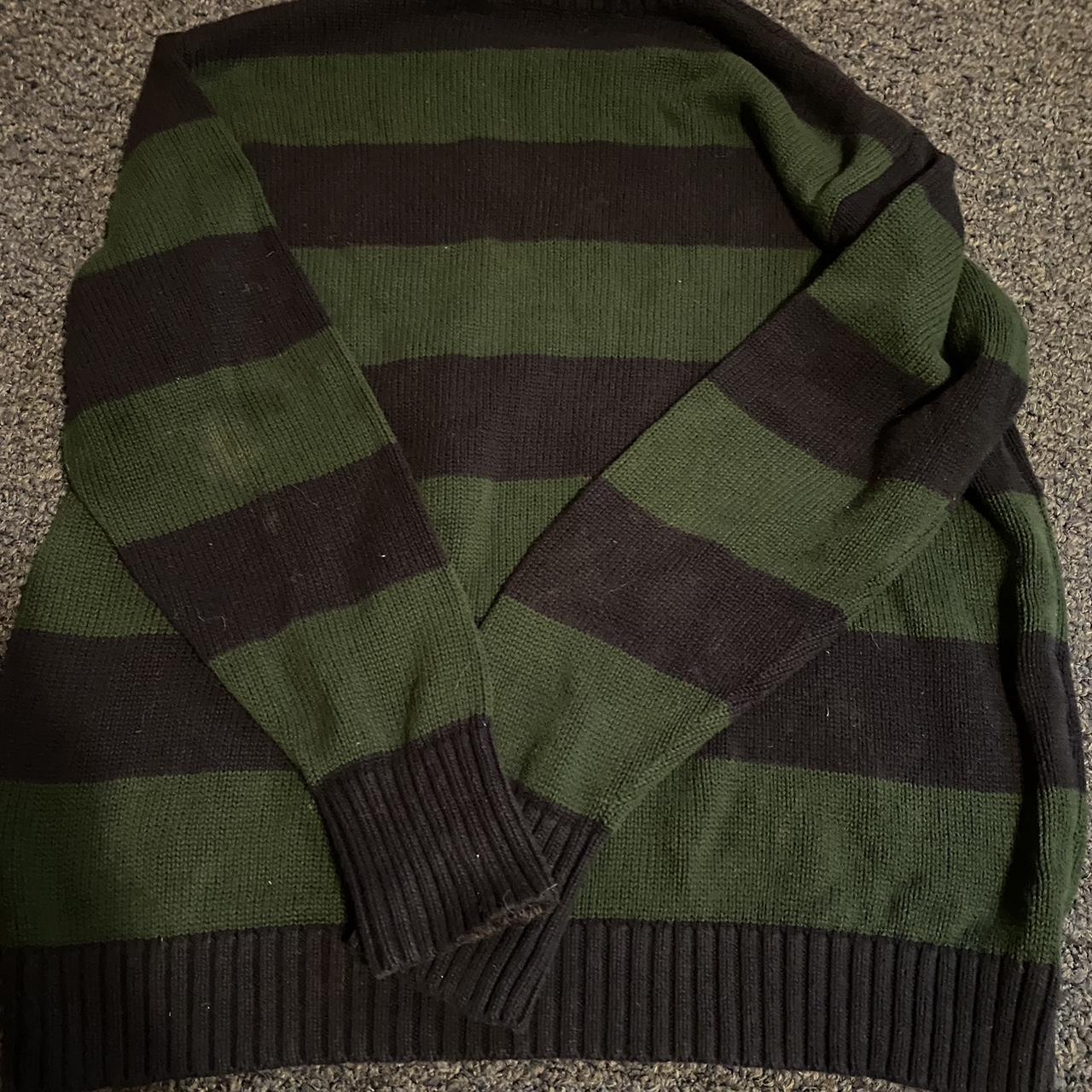 classic blue and green brandy sweater! super soft,... Depop