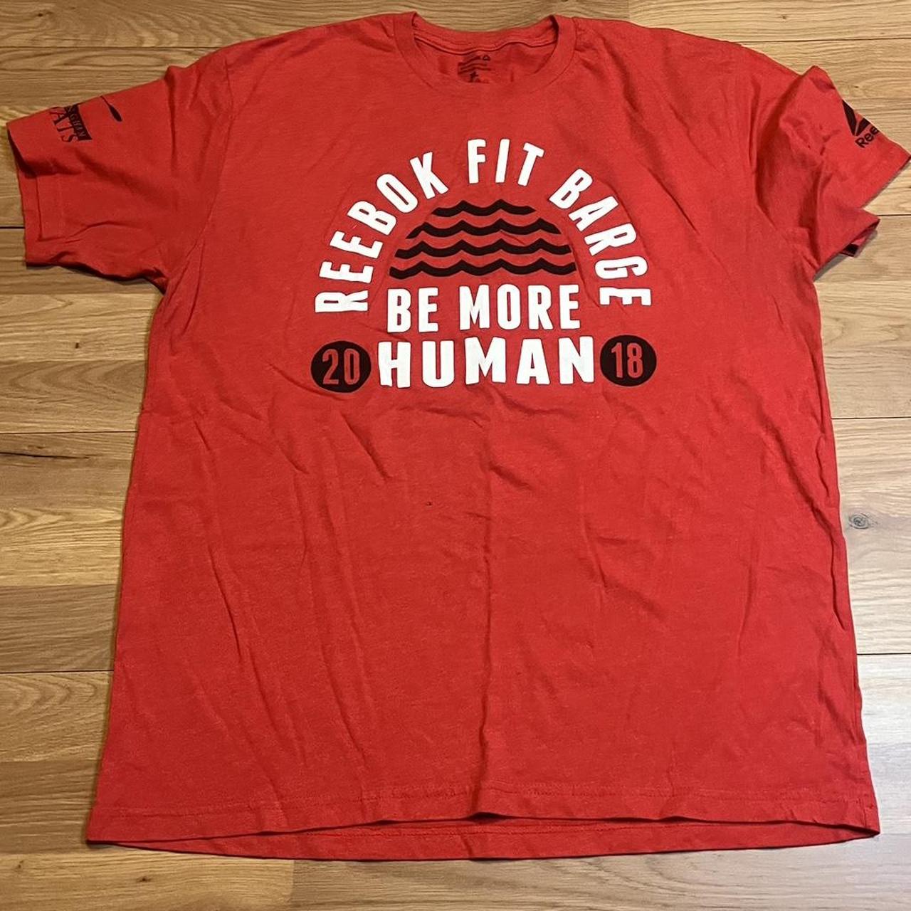 reebok be more human shirt