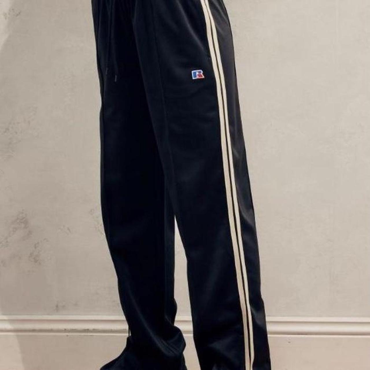 Russell athletic hot sale velour track pants