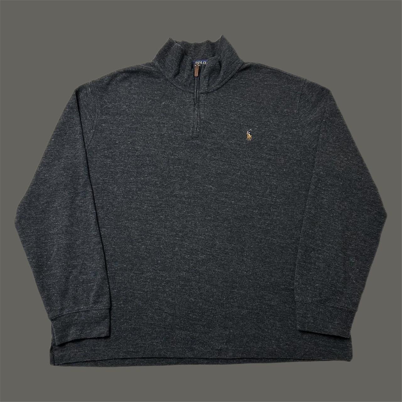 Polo Ralph Lauren Men's Grey Jumper | Depop