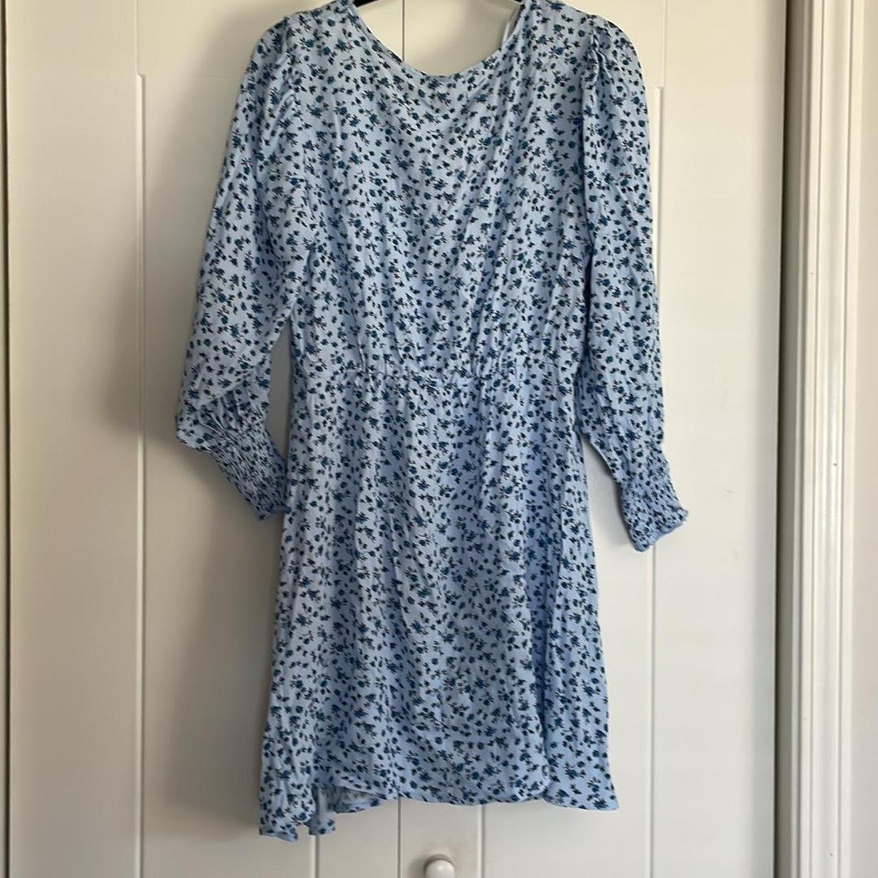 Wild Fable Women's Blue Dress | Depop