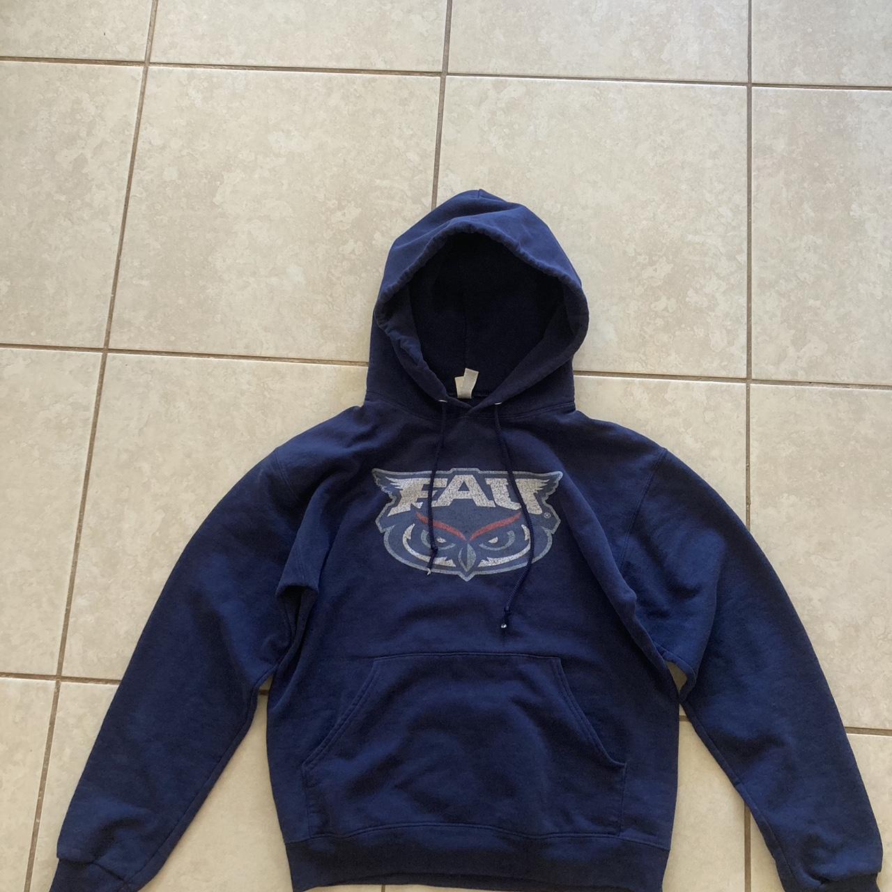 FAU Florida Atlantic University hoodie in navy... - Depop