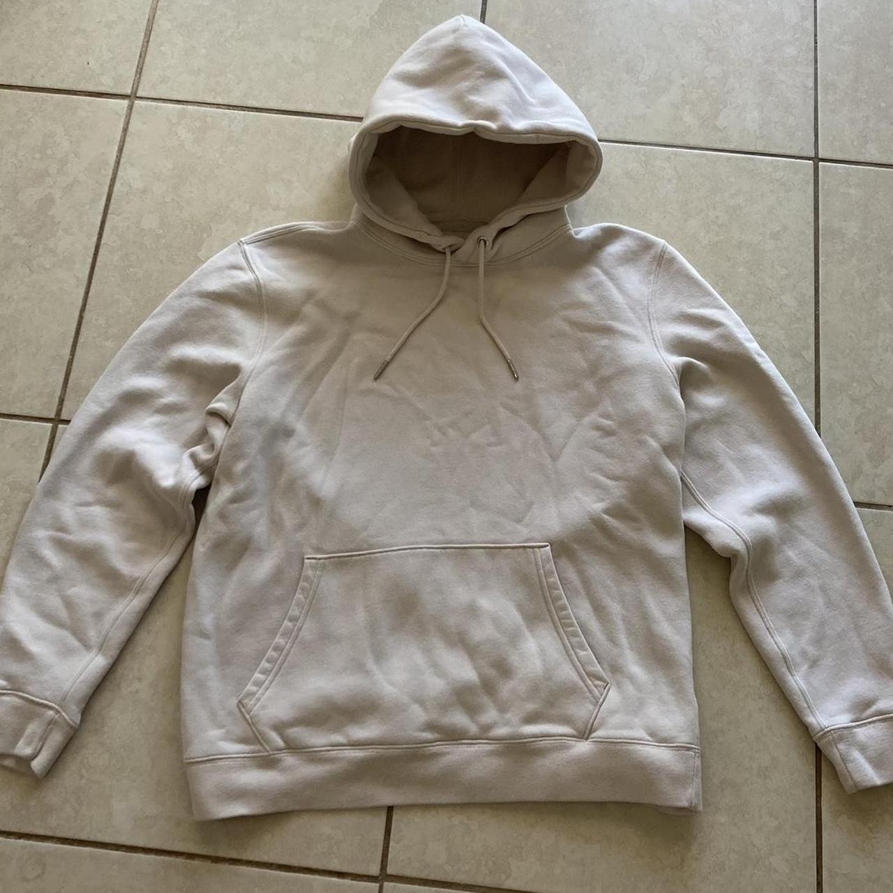 abercrombie hoodie, cream great condition, amazing... Depop