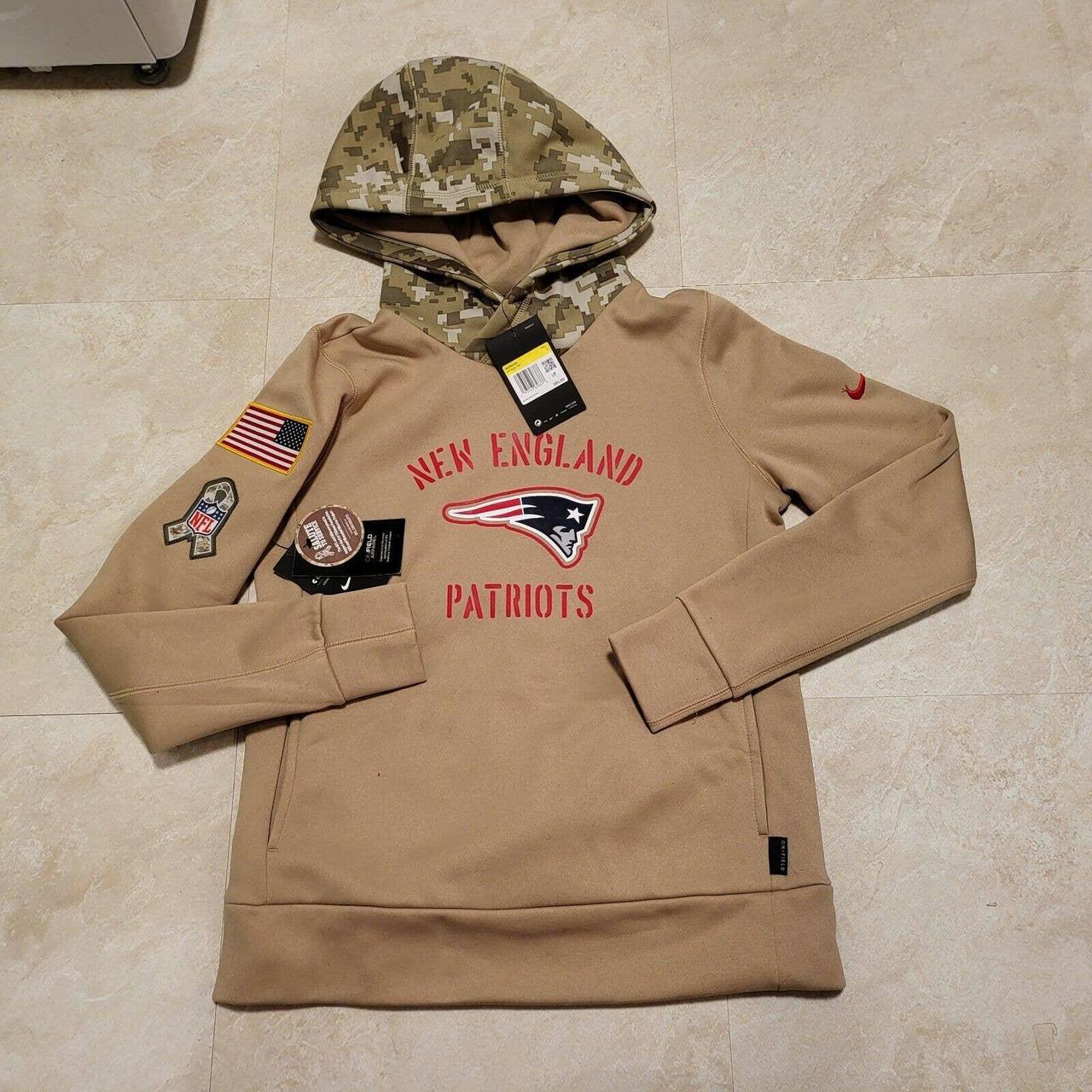 New England Patriots Salute to Service hoodie Great - Depop