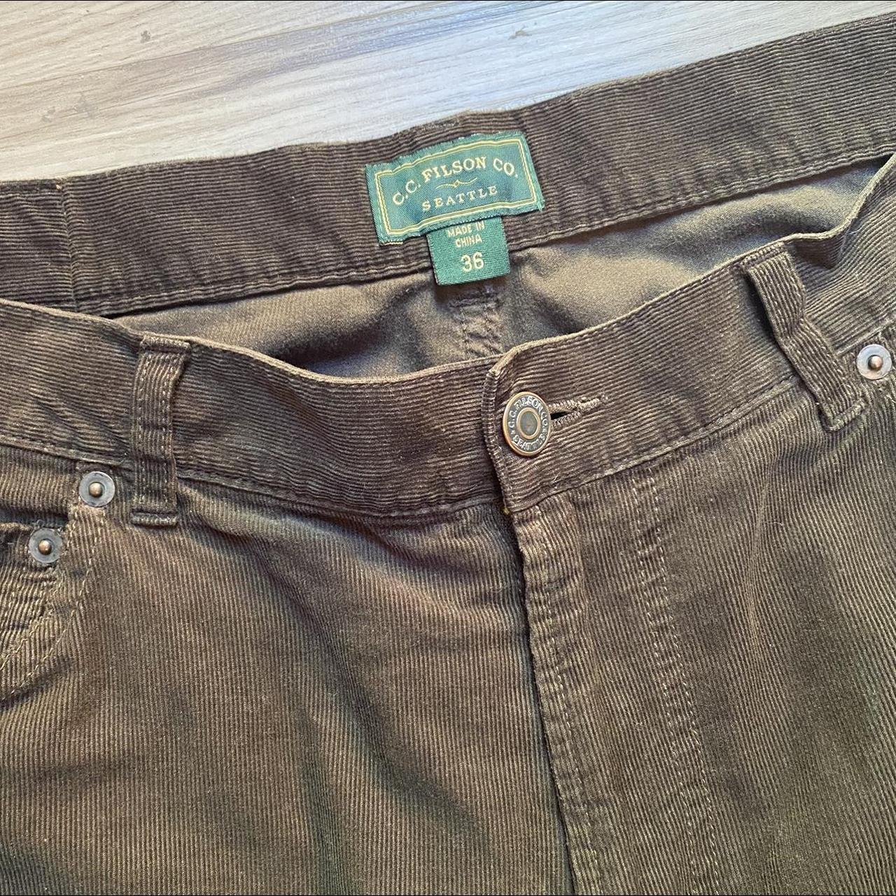 Filson Men's Brown Trousers (4)