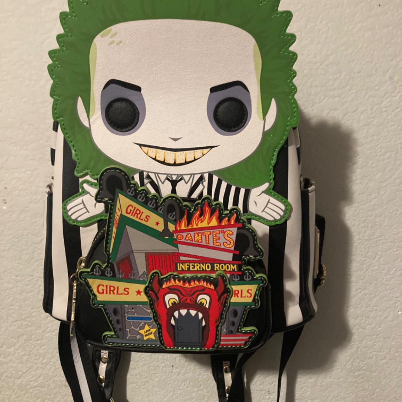 Loungefly mini beetlejuice fashion (Dante’s inferno) backpack