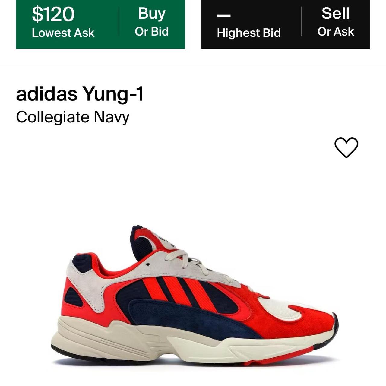 Adidas original Yung 1 sports casual shoes sneakers