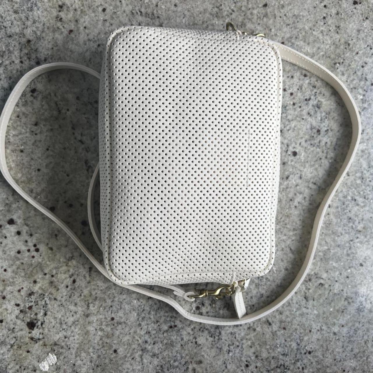 Clare V. Midi Sac in Cream Perf