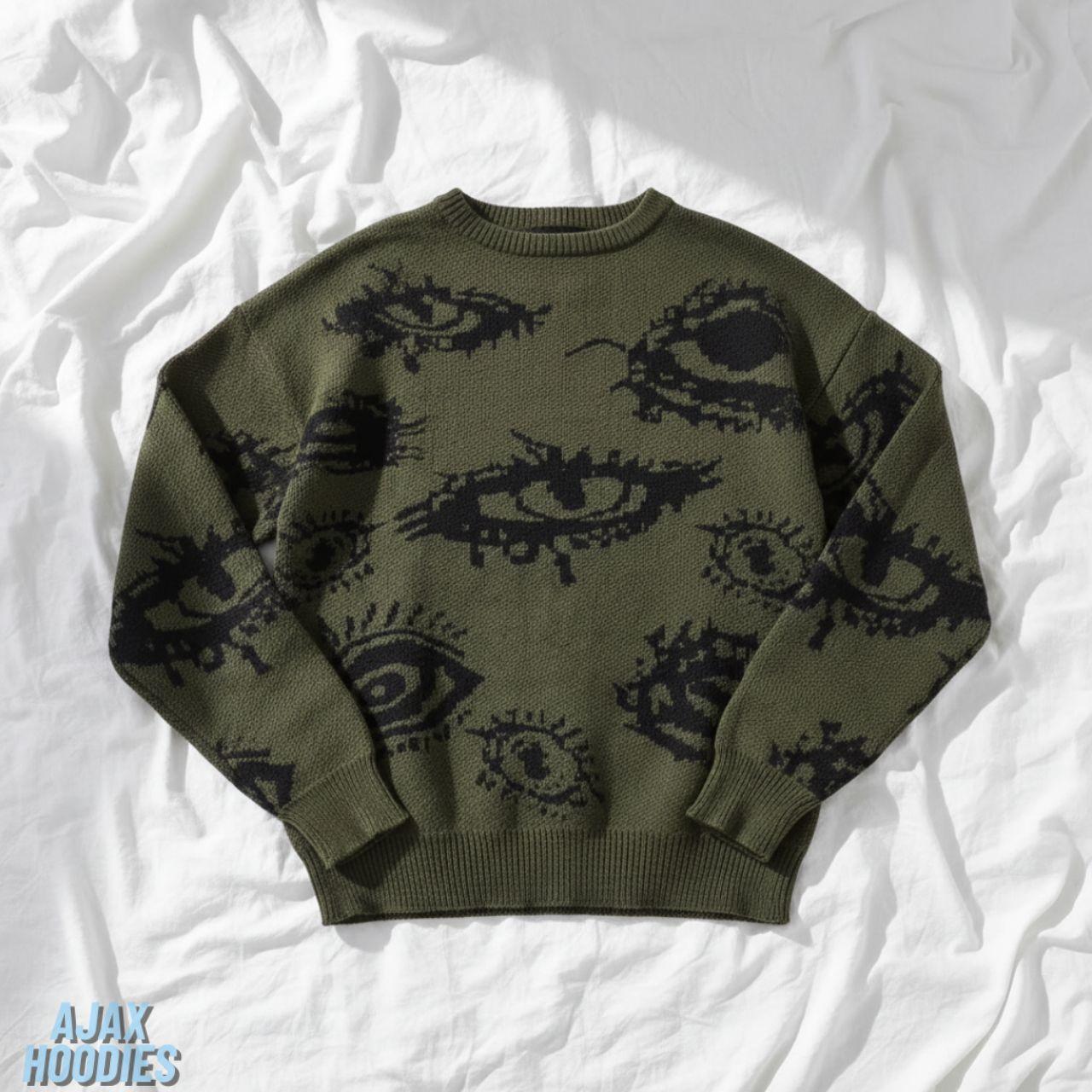 Jaded London lazy willy brushed knit jumper black | Depop