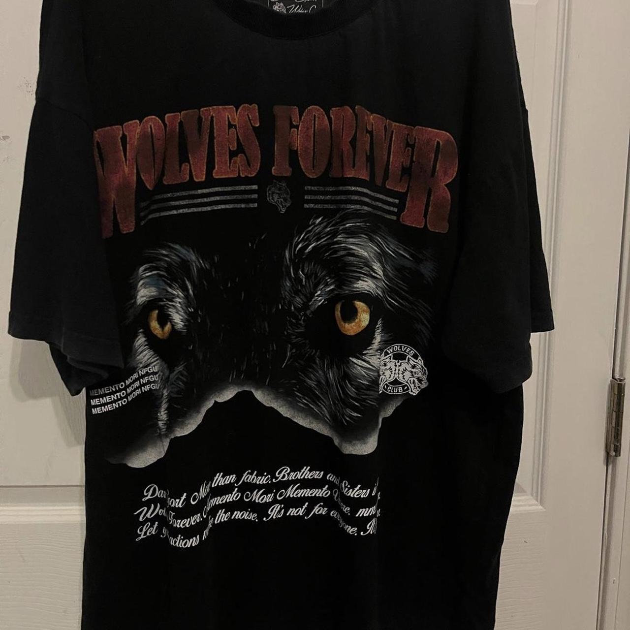 Wolves forever darc sport premium vintage tag t... - Depop