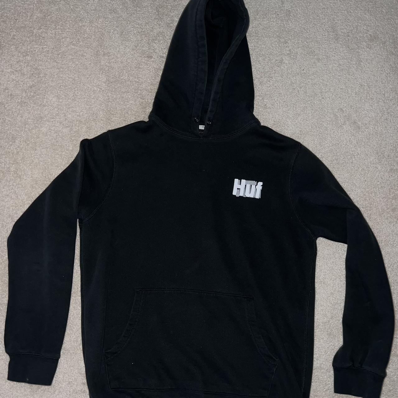 Black Huf Hoodie - Depop