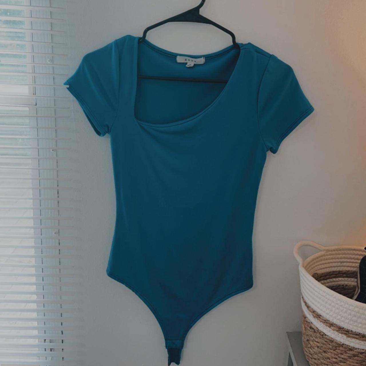 Royal blue bodysuit, so soft and comfortable. - Depop