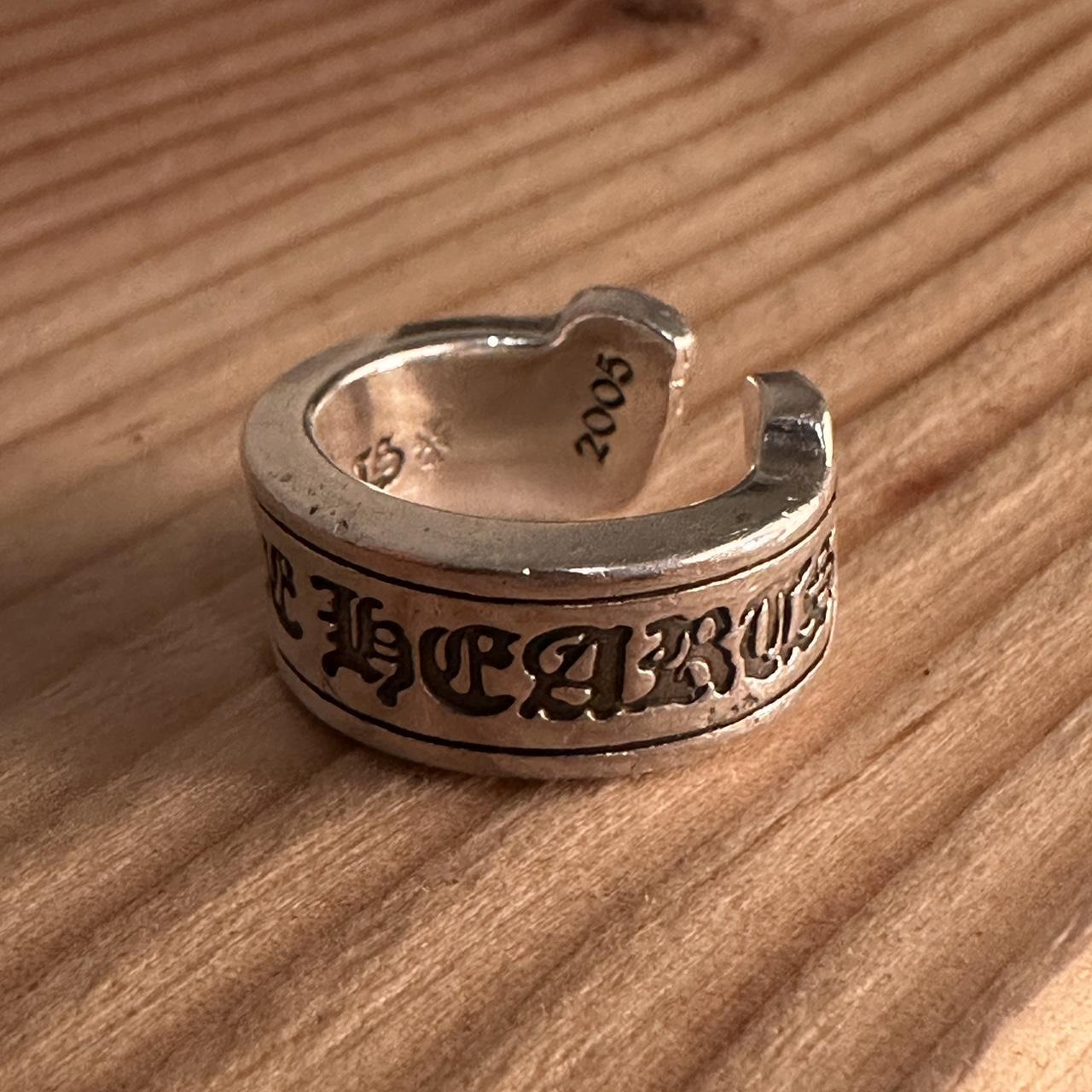 CHROME HEARTS - scroll band ring Chrome Hearts Scroll Band - Band