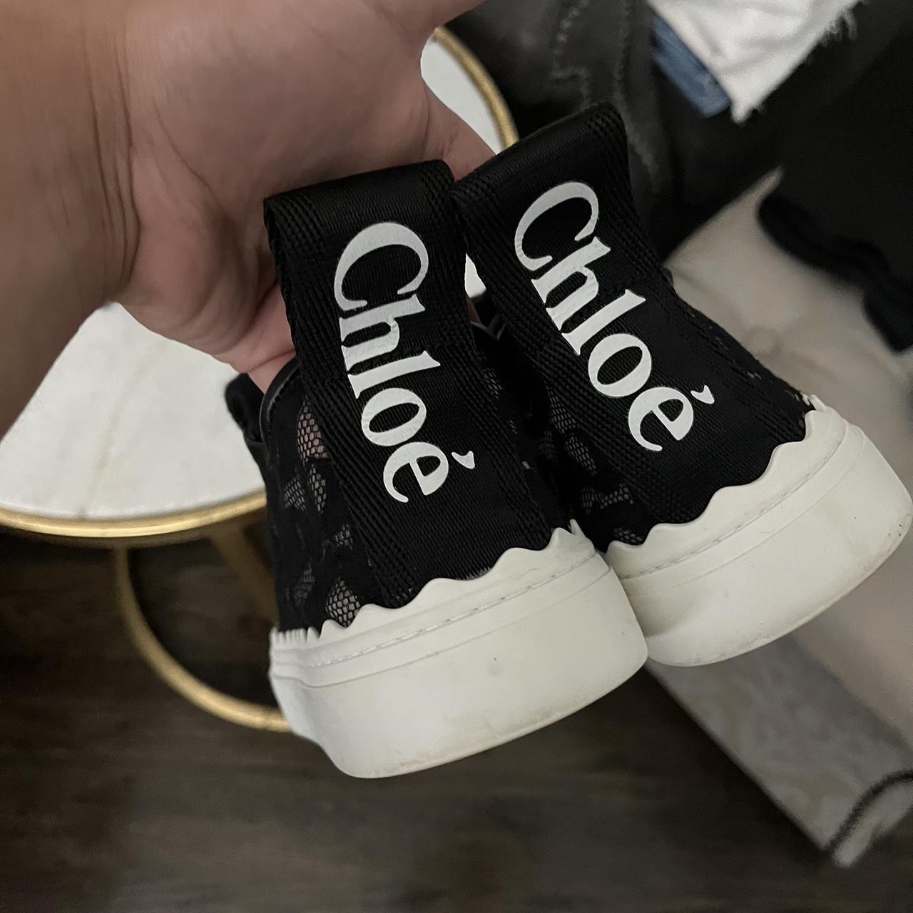 the cutest chloe lauren sneakers! like new and have... - Depop
