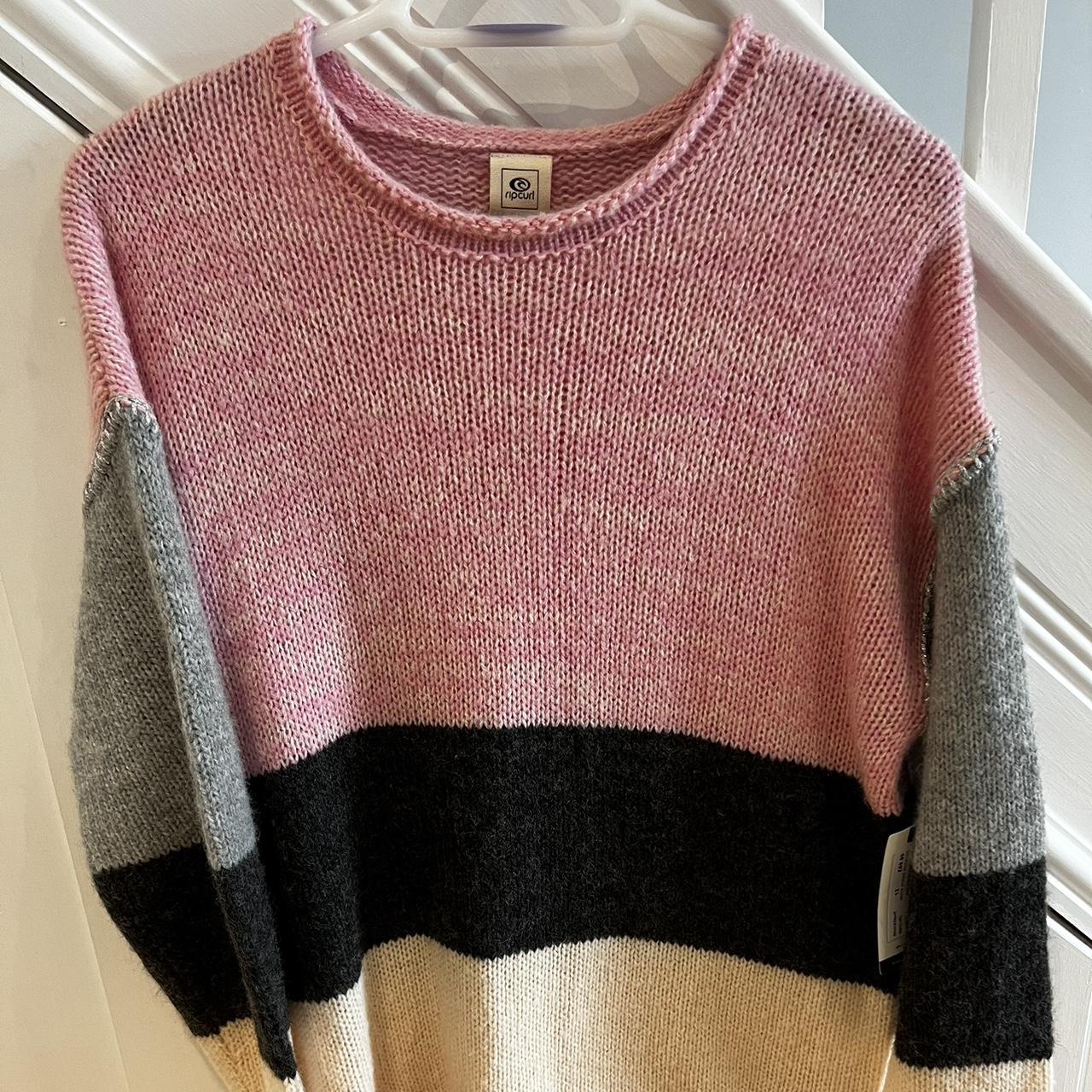 Rip curl pink/silver jumper Brand new with... - Depop