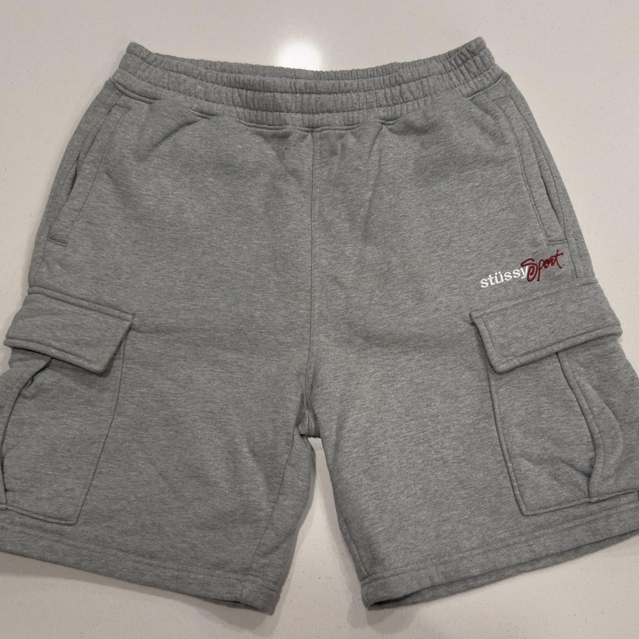 Stussy Fleece Short Tonal Applique Size: M Bought | Depop