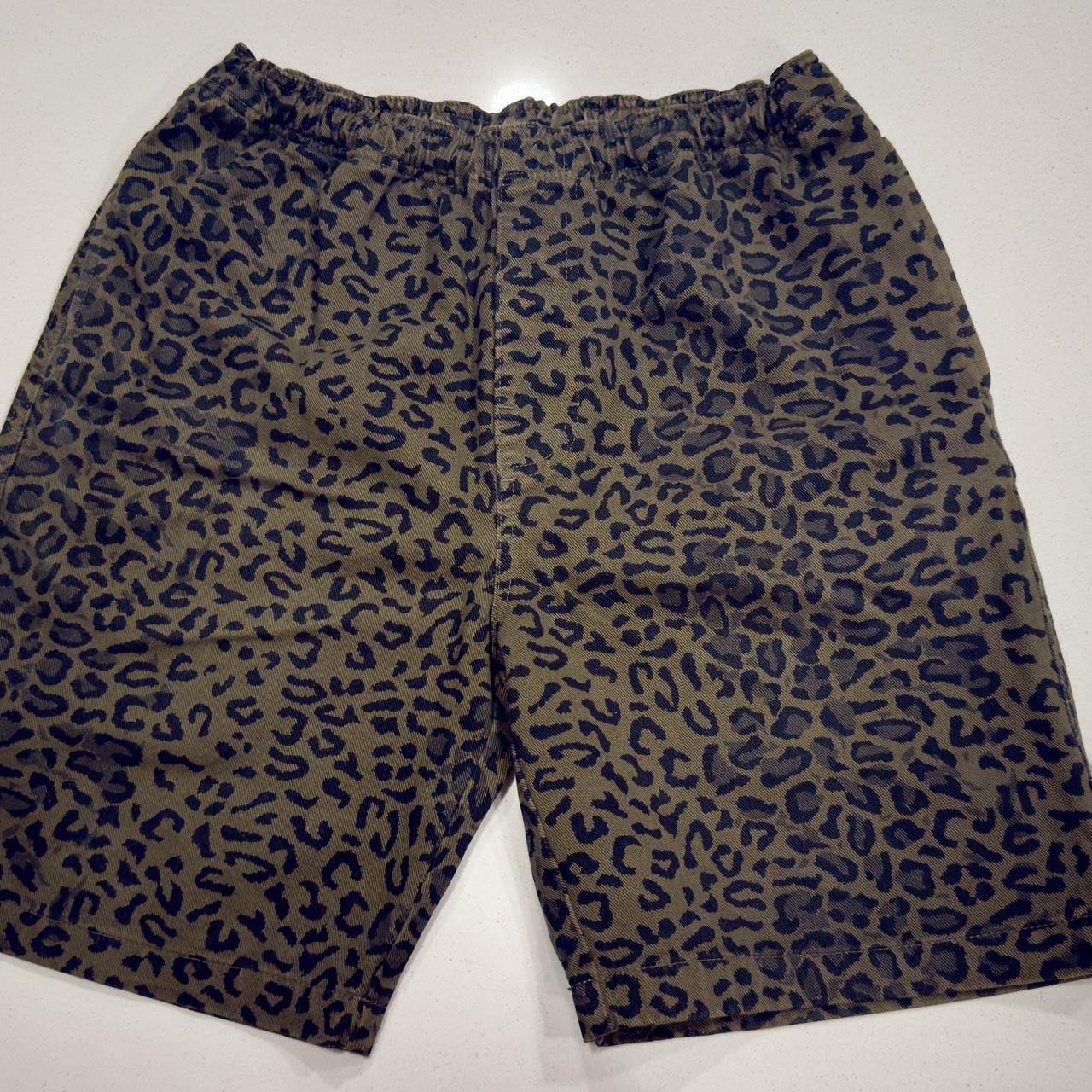 Stussy Fleece Short Tonal Applique Size: M Bought | Depop