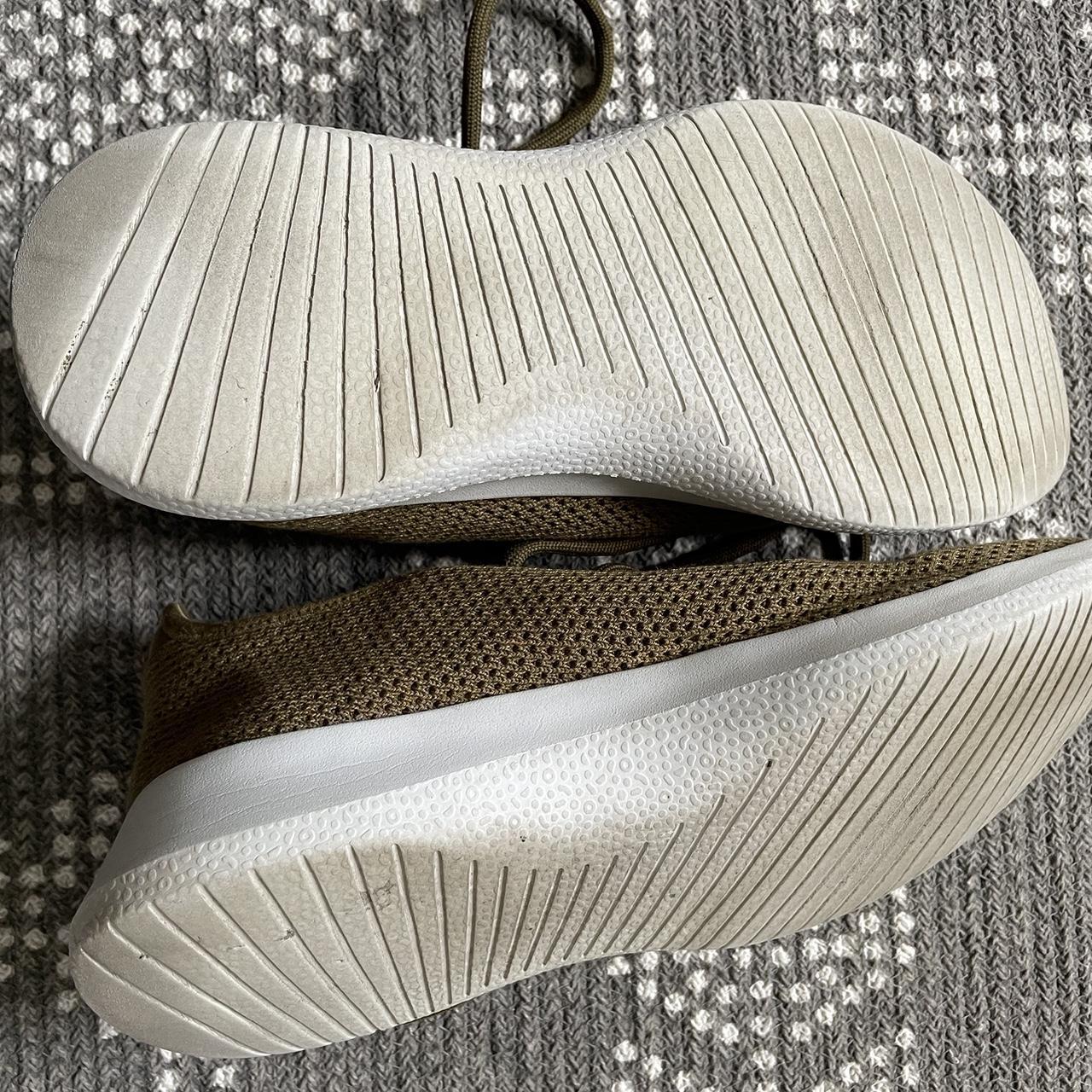 Allbirds Women's Green and Khaki Trainers | Depop