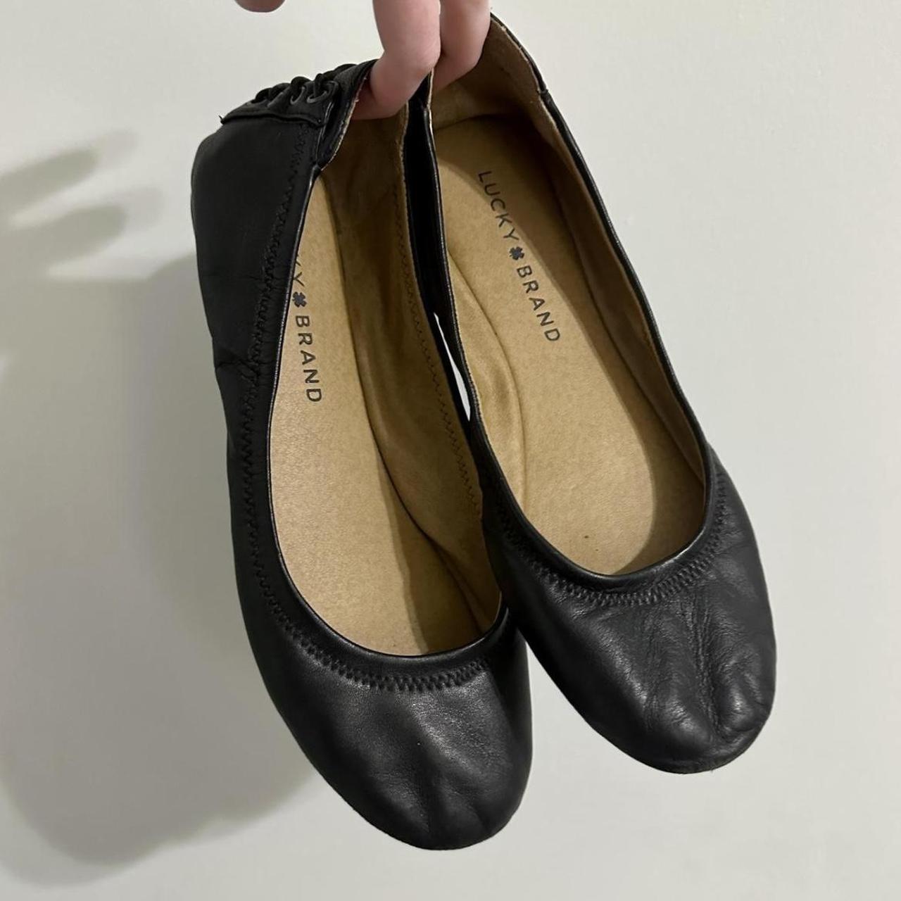 Lucky sale leather flats