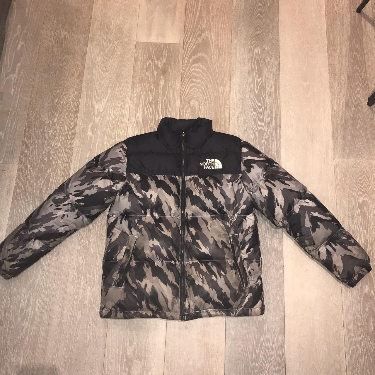 The North Face TNF nupste 700 down puffer... - Depop