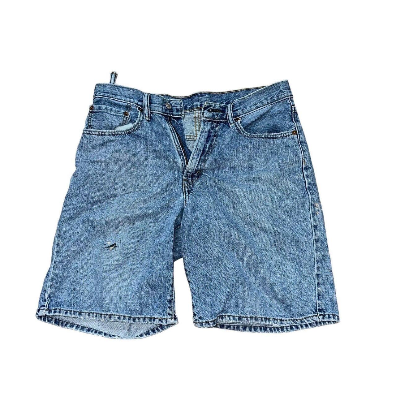 Levi's Men's Blue Shorts | Depop