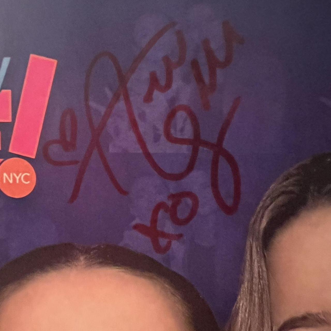 REAL SIGNED PHOTO OF JULES LEBLANC AND SKY KATZ!!... Depop