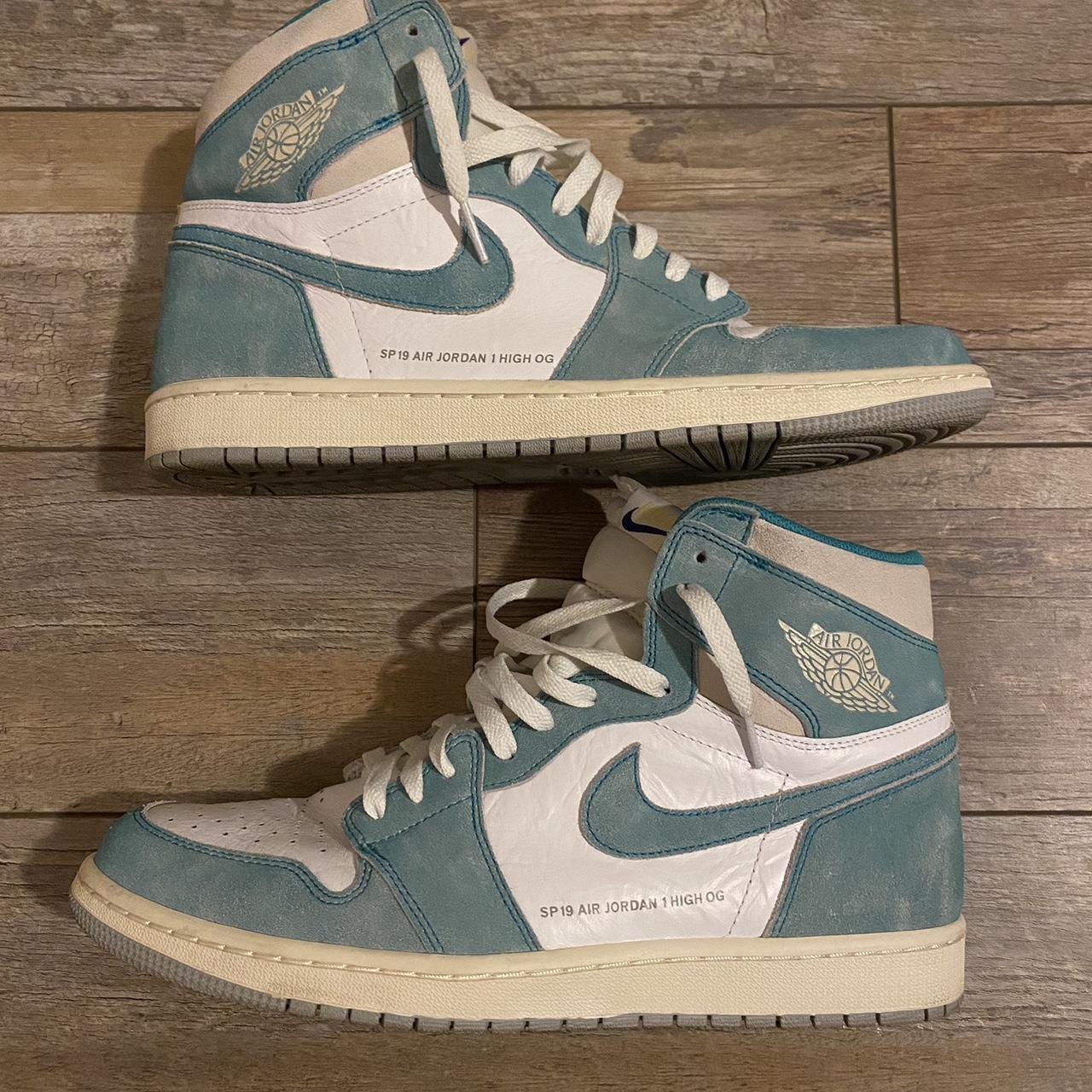 Jordan 1 Retro High “Turbo Green” Size 12 100%... - Depop