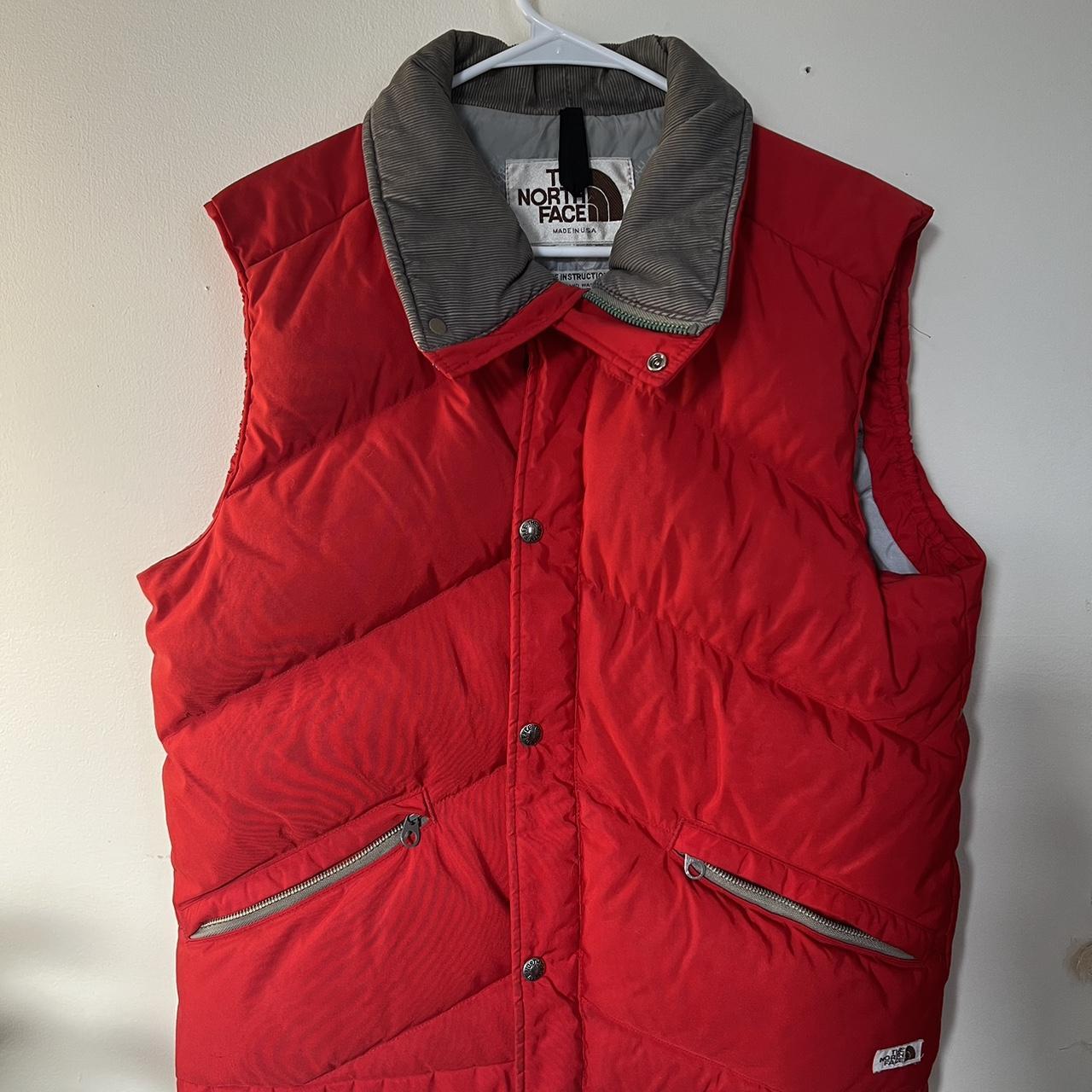 Vintage North Face Puffer Vest Made in... Depop