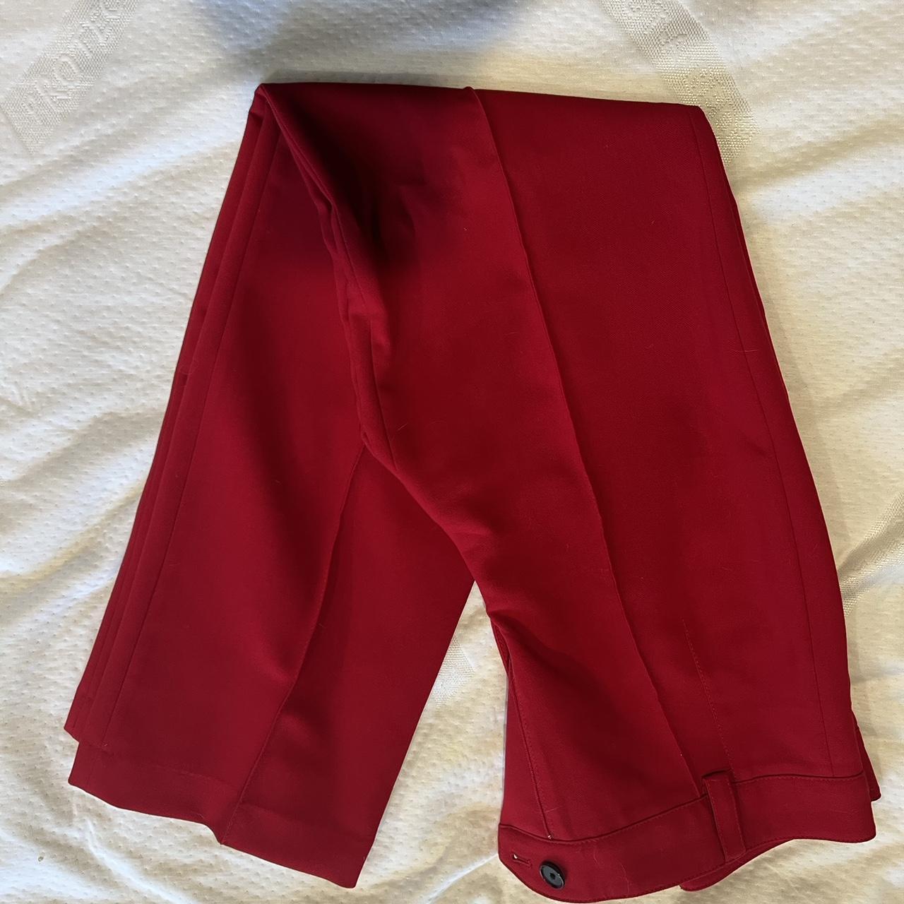 Zara Women's Red Trousers
