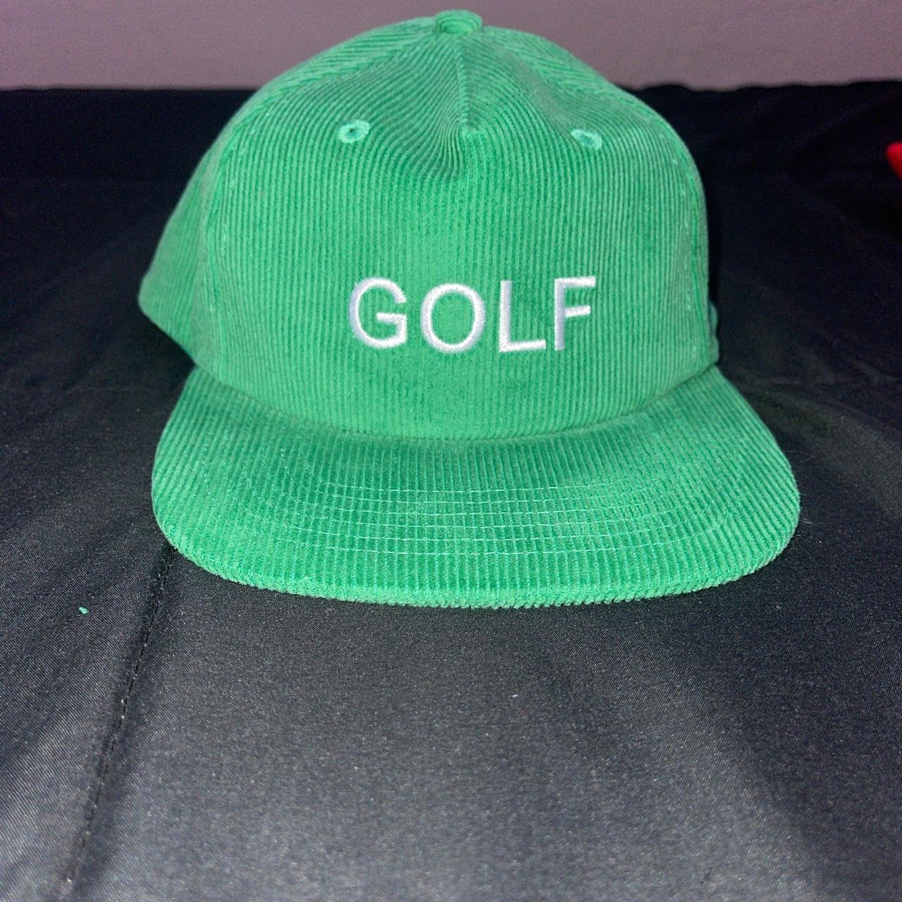 green golf wang wolf 10 year anniversary hat never worn - Depop