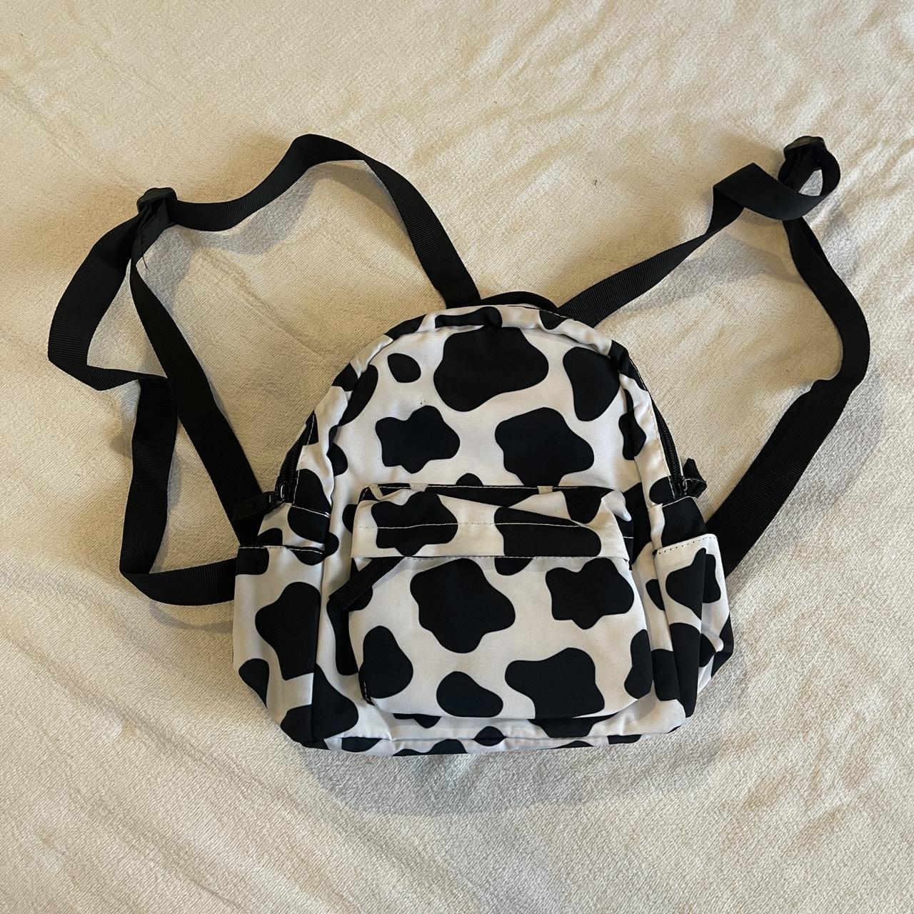 Mini cow best sale print backpack