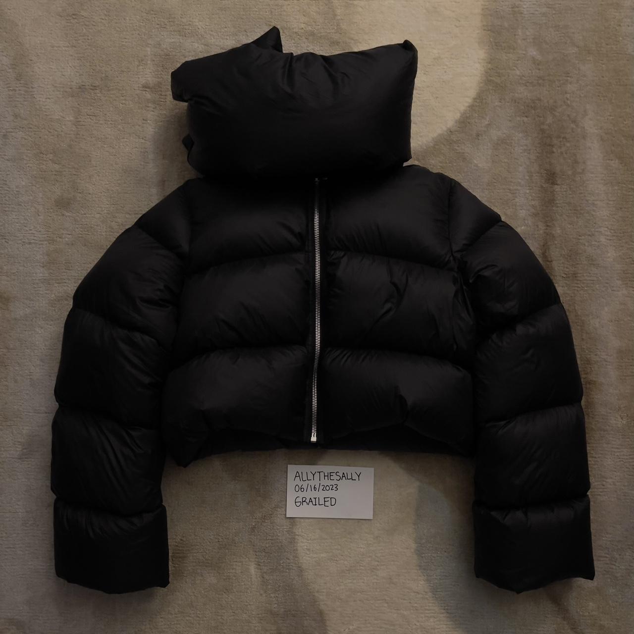 RICK OWENS SISYPHUS F/W 18 CROPPED PUFFER JACKET | Depop