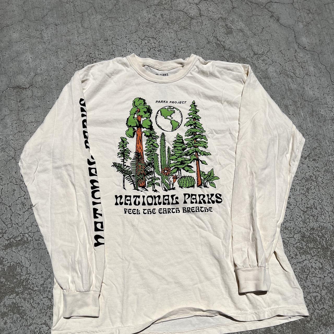 parks project longsleeve forest tee sick design good... - Depop