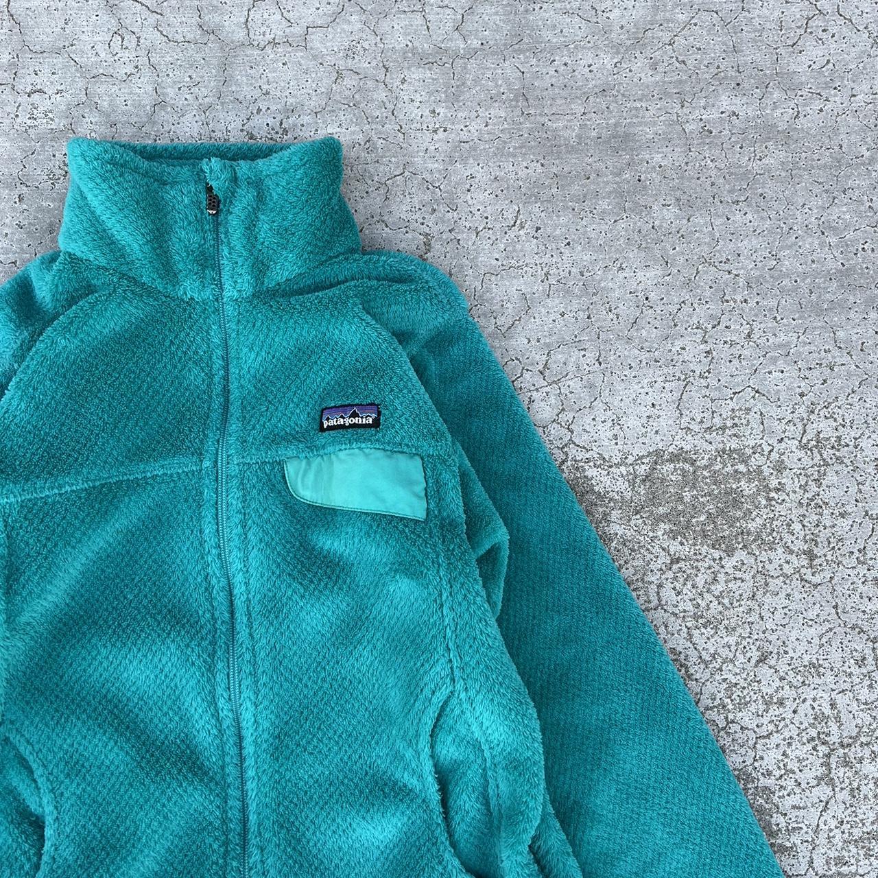 patagonia full zip sherpa jacket super warm, no - Depop