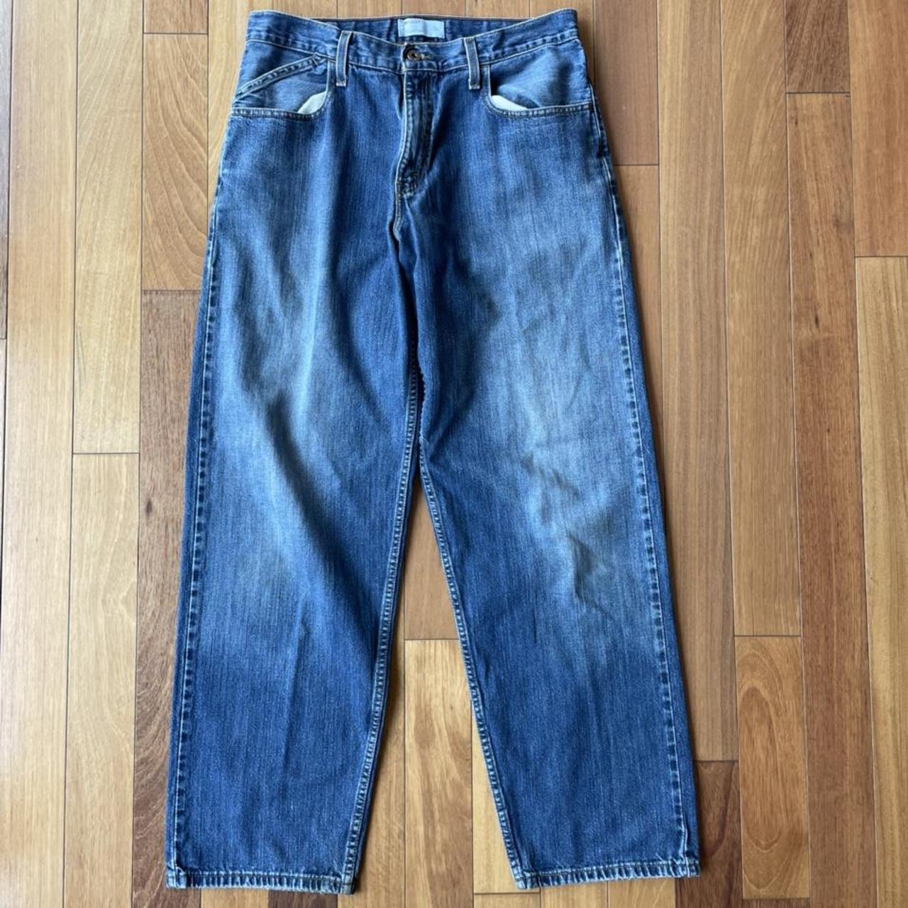 Vintage Y2K Levi Silver Tabs Skate Jeans (baggy/no... - Depop